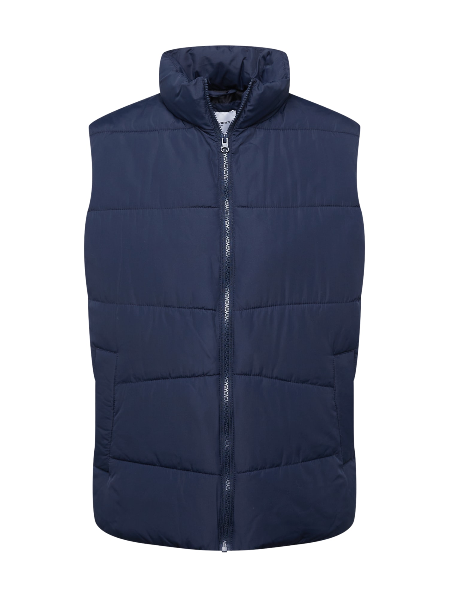 JACK & JONES Brezrokavnik  mornarska