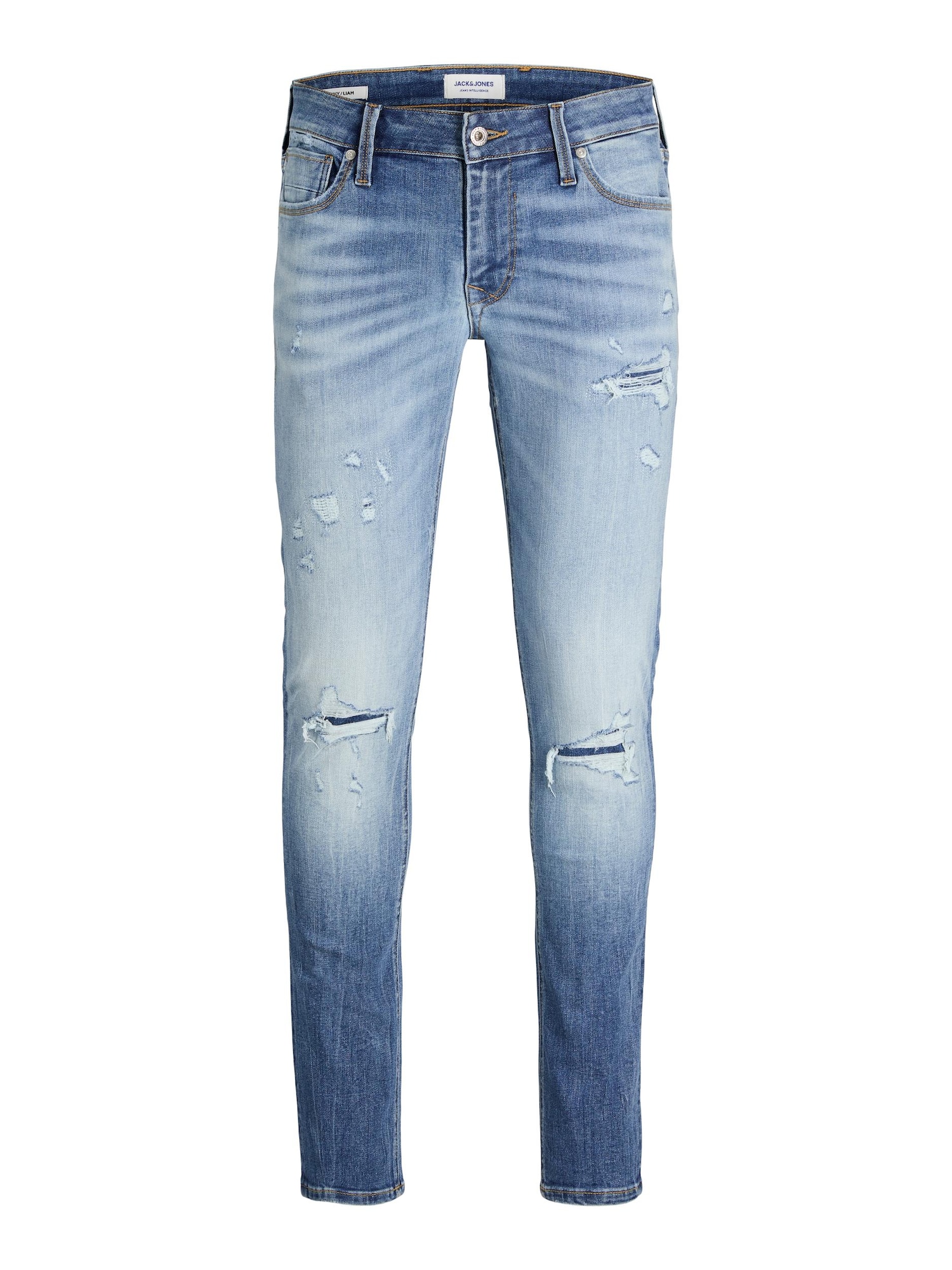 JACK & JONES Kavbojke 'Liam Seal'  moder denim