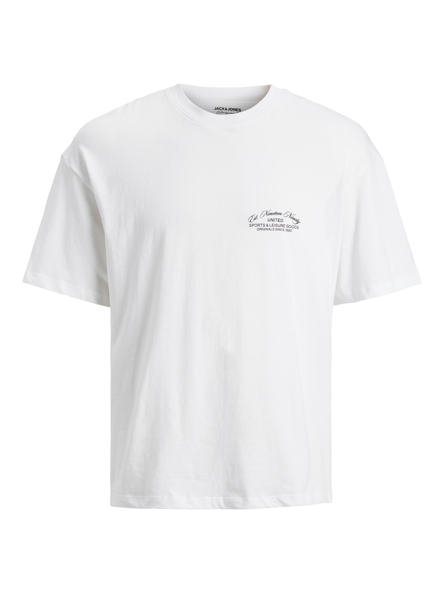 JACK & JONES Majica 'Brink'  med / temno siva / črna / bela