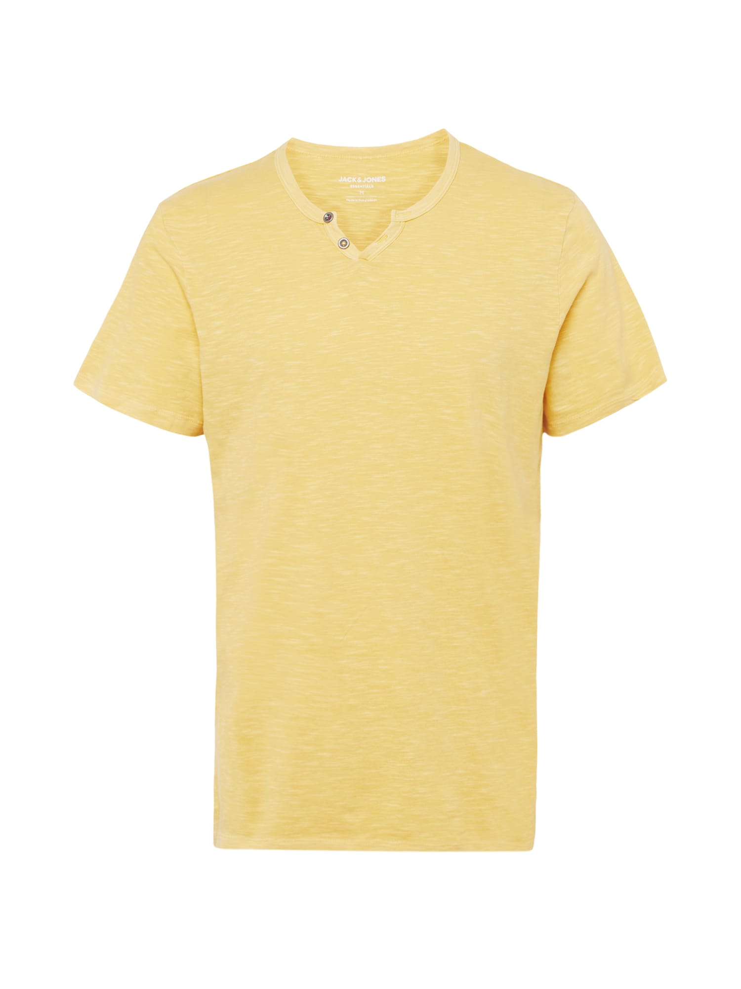 JACK & JONES Majica  pegasto rumena