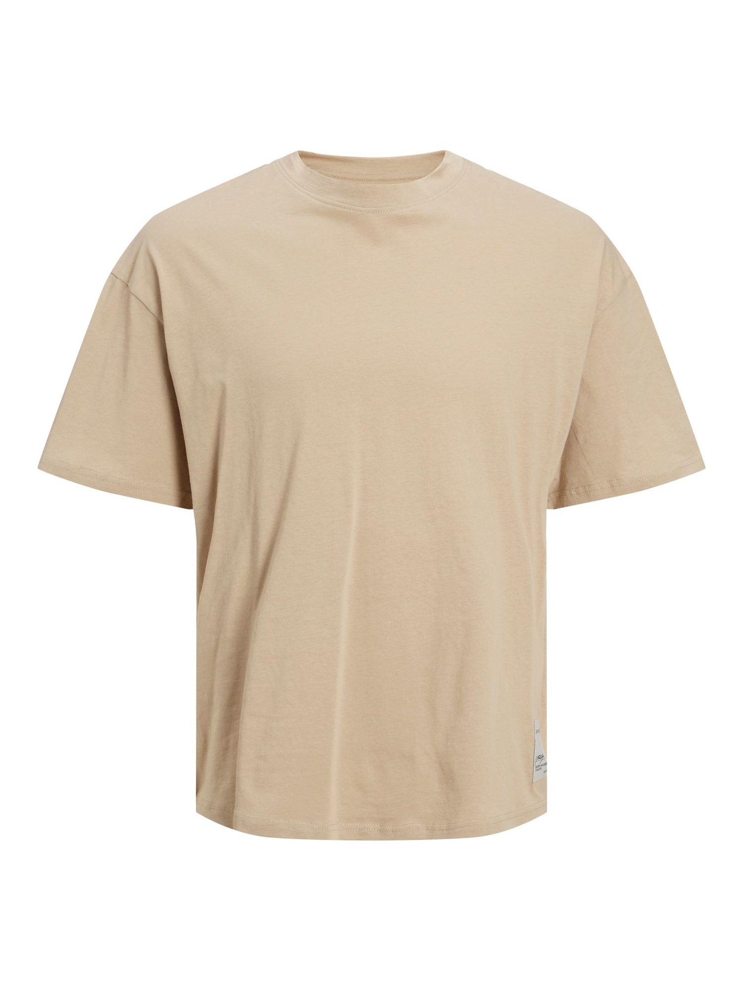 JACK & JONES Majica  temno bež / rjava / off-bela