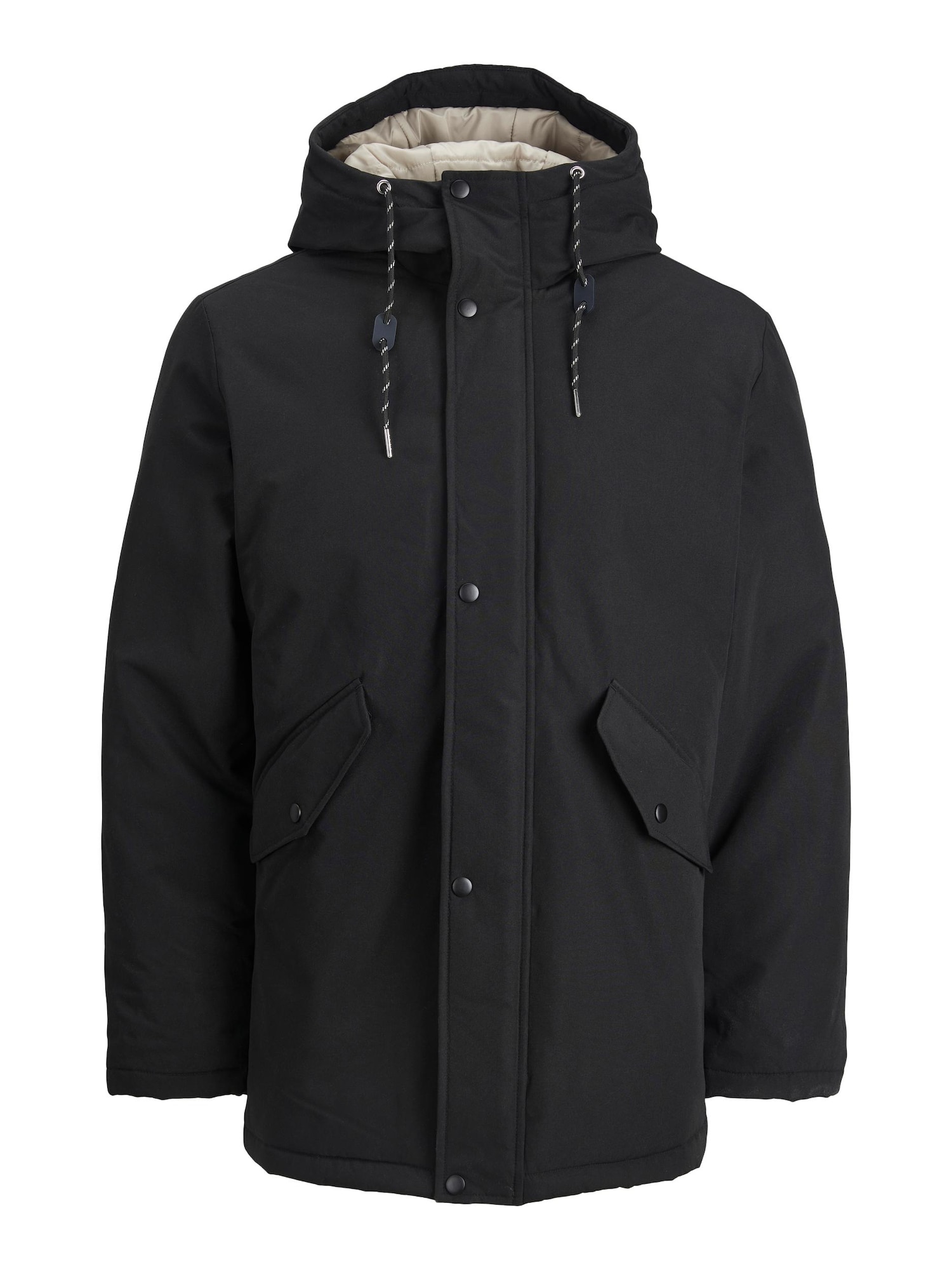 JACK & JONES Prehodna jakna 'Bone'  črna