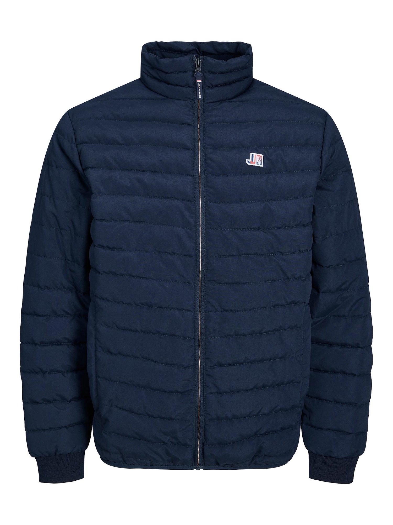 JACK & JONES Prehodna jakna 'Logan'  mornarska / korala / bela