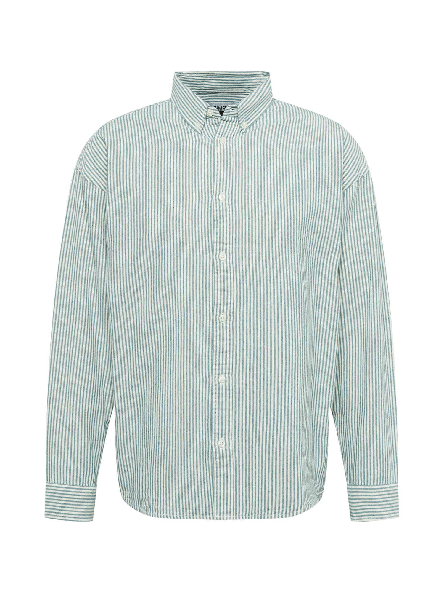 JACK & JONES Srajca 'SPRING'  žad / bela