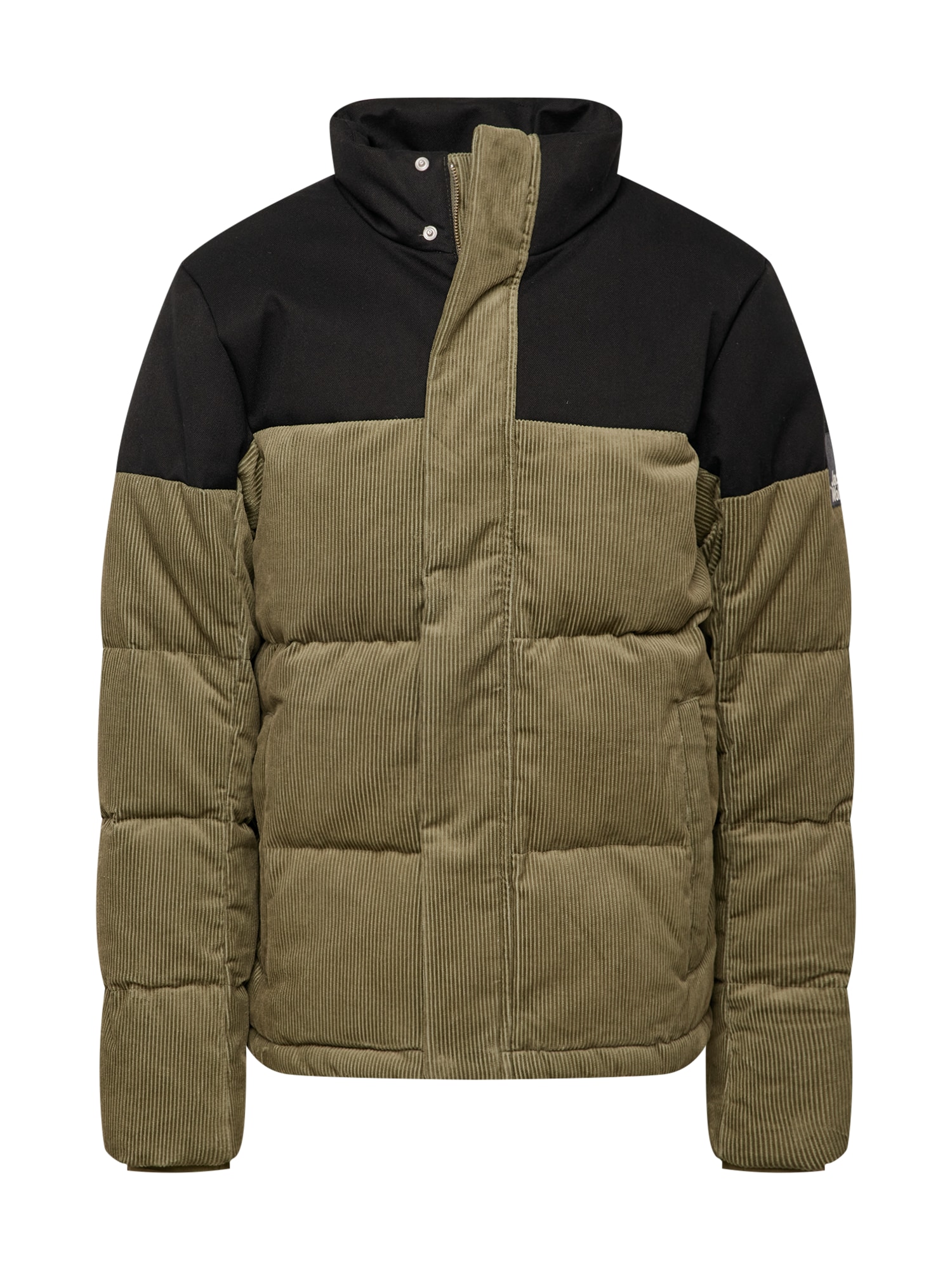JACK WOLFSKIN Zimska jakna 'NATURE'  kaki / črna