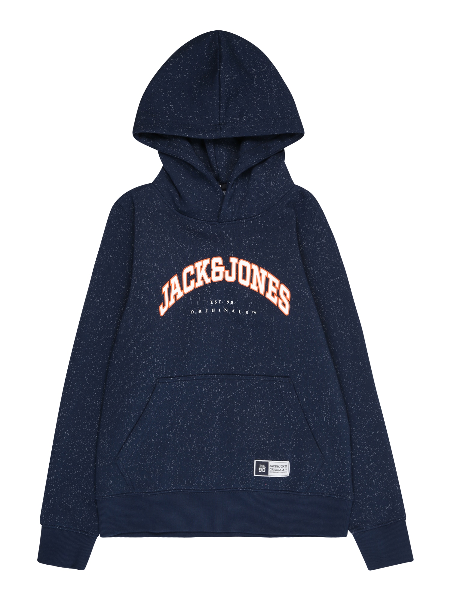 Jack & Jones Junior Majica 'WOODLAND'  mornarska / oranžna / bela