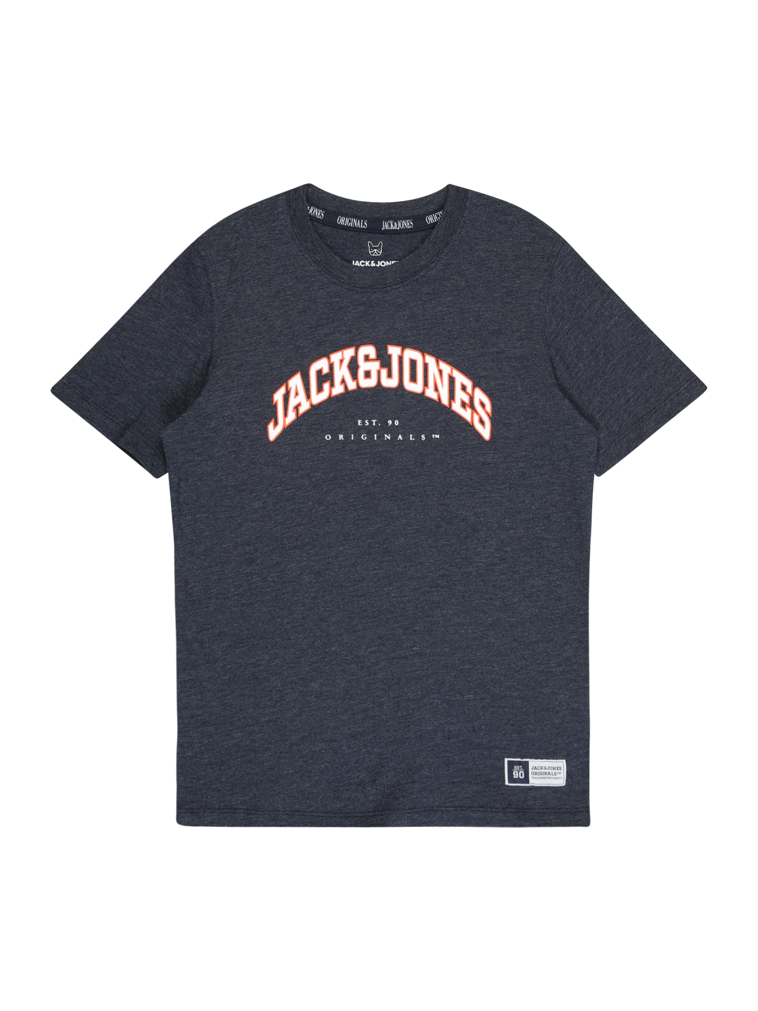 Jack & Jones Junior Majica 'WOODLAND'  mornarska / rdeča / bela