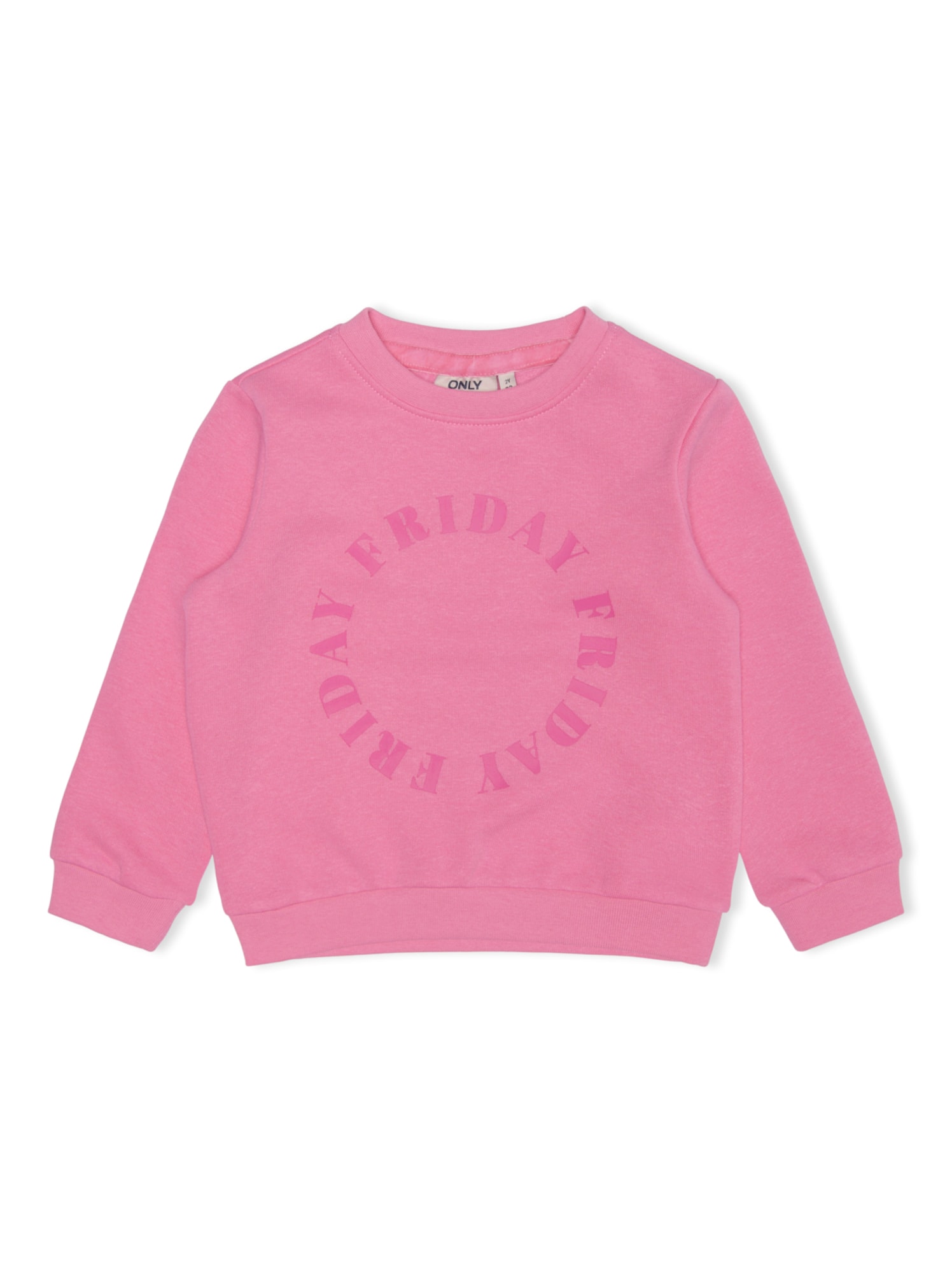 KIDS MINI GIRL Pulover 'WEEKDAY'  magenta / svetlo roza