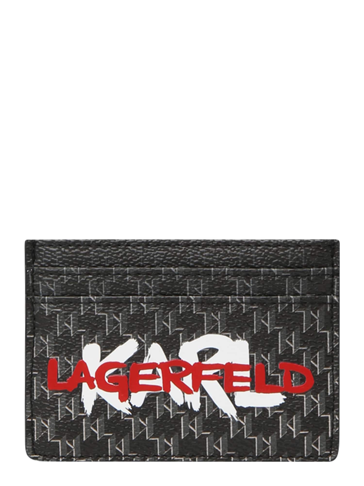 Karl Lagerfeld Etui  temno siva / rjasto rdeča / črna / bela