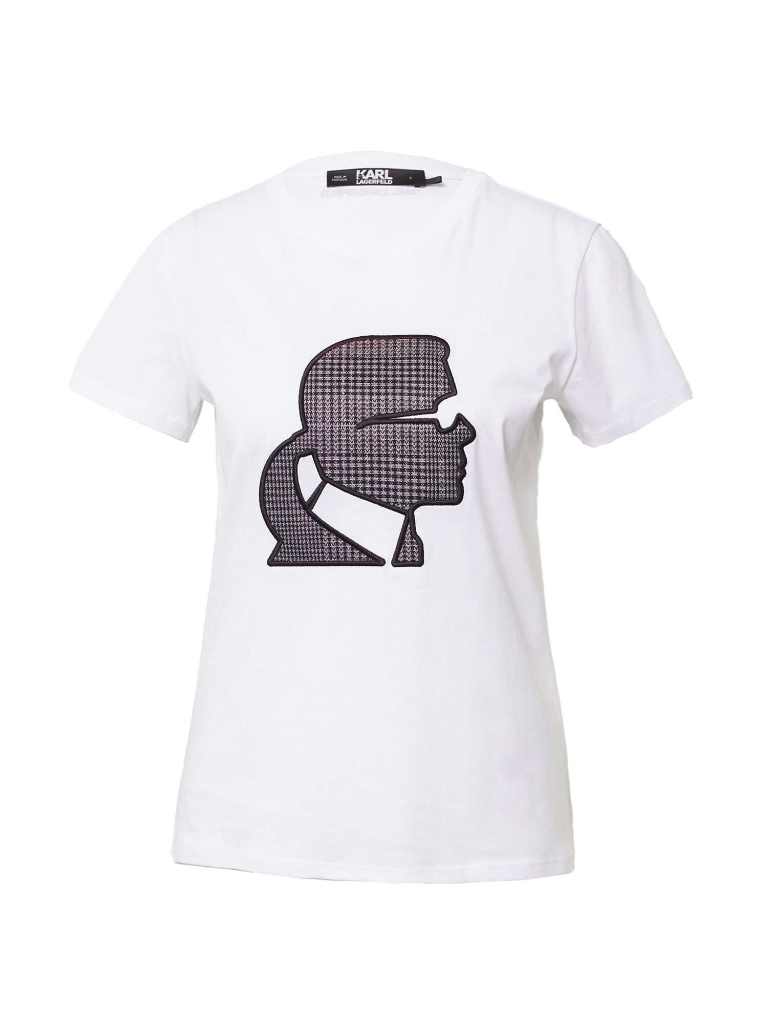 Karl Lagerfeld Majica  majnica / črna / bela