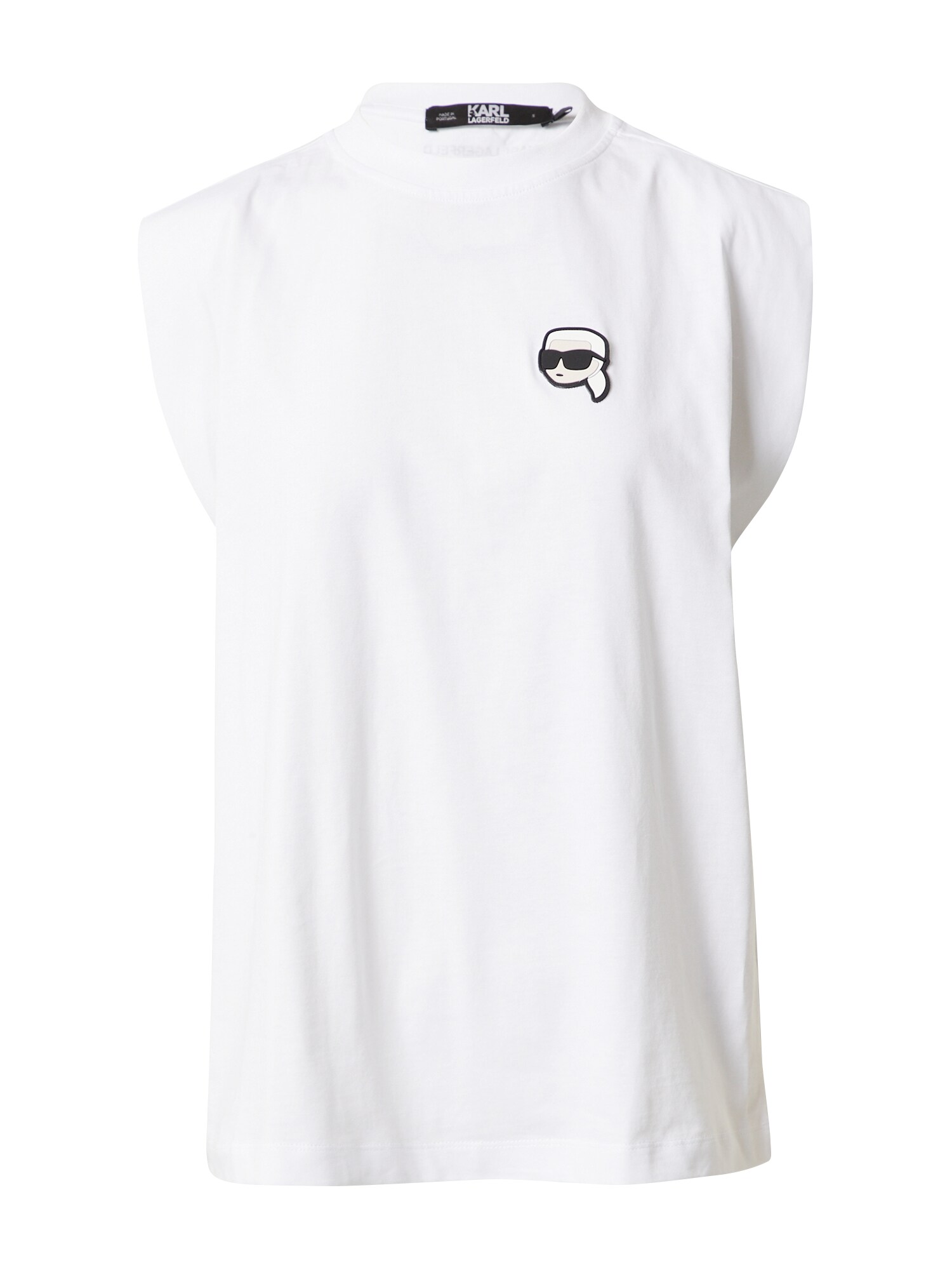 Karl Lagerfeld Top 'Ikonik 2.0'  črna / bela