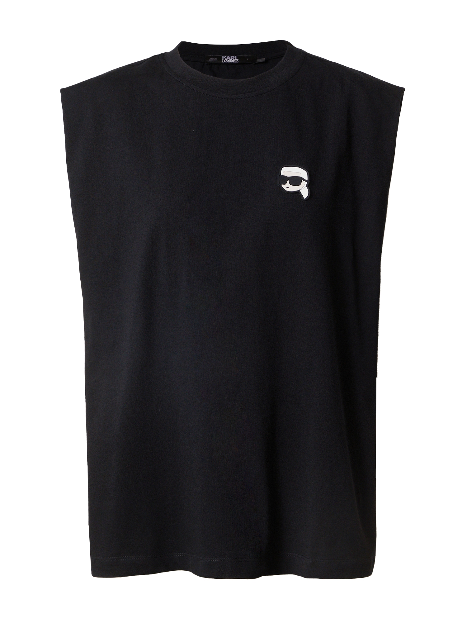 Karl Lagerfeld Top 'Ikonik 2.0'  črna