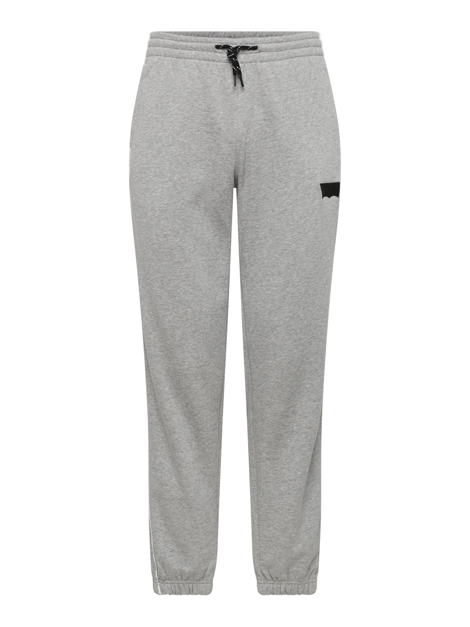 LEVI'S Hlače  pegasto siva / črna