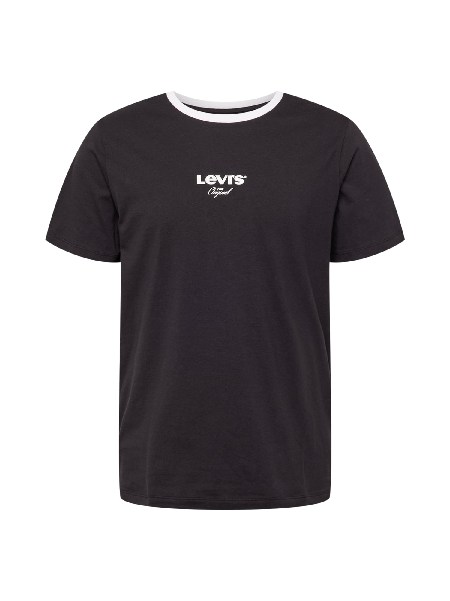 LEVI'S Majica  črna / bela
