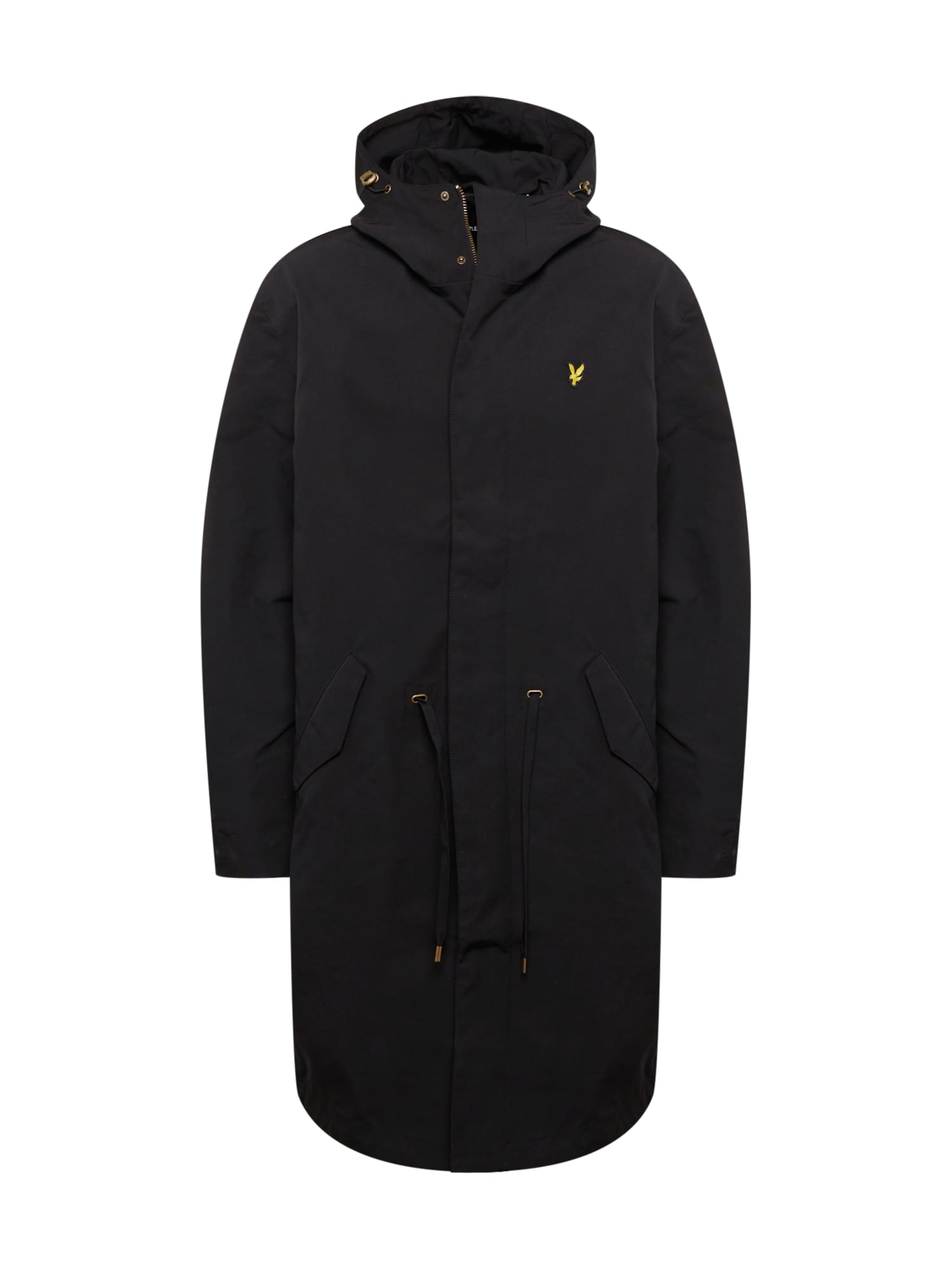 Lyle & Scott Prehodna jakna  rumena / črna