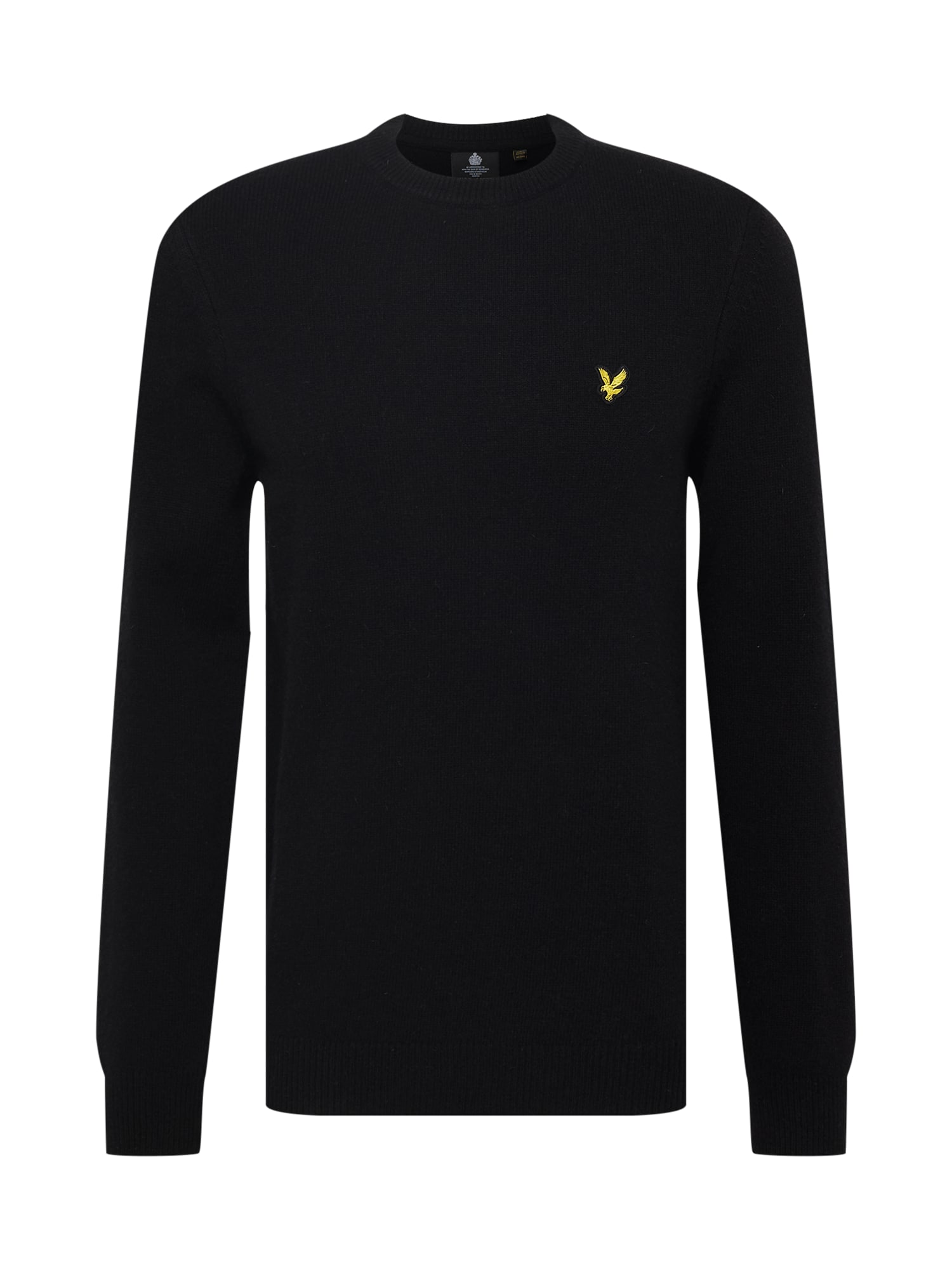 Lyle & Scott Pulover  zlato-rumena / pegasto črna