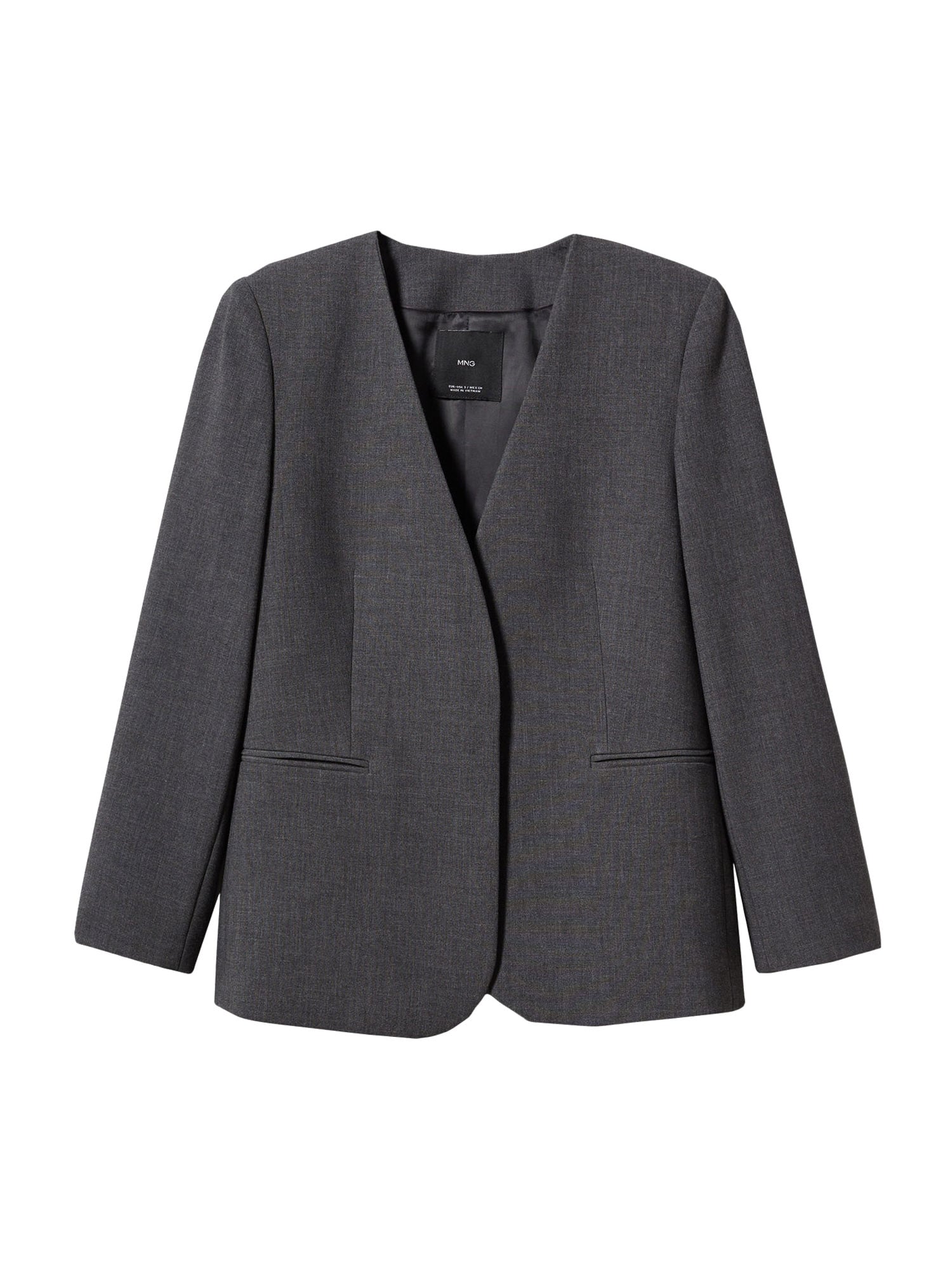MANGO Blazer 'Gala'  temno siva