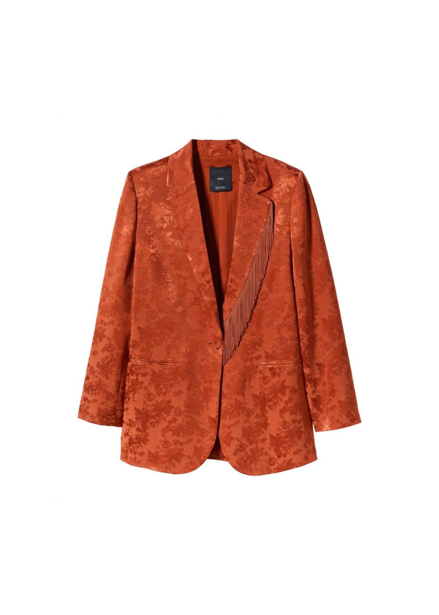 MANGO Blazer 'jacky'  oranžno rdeča