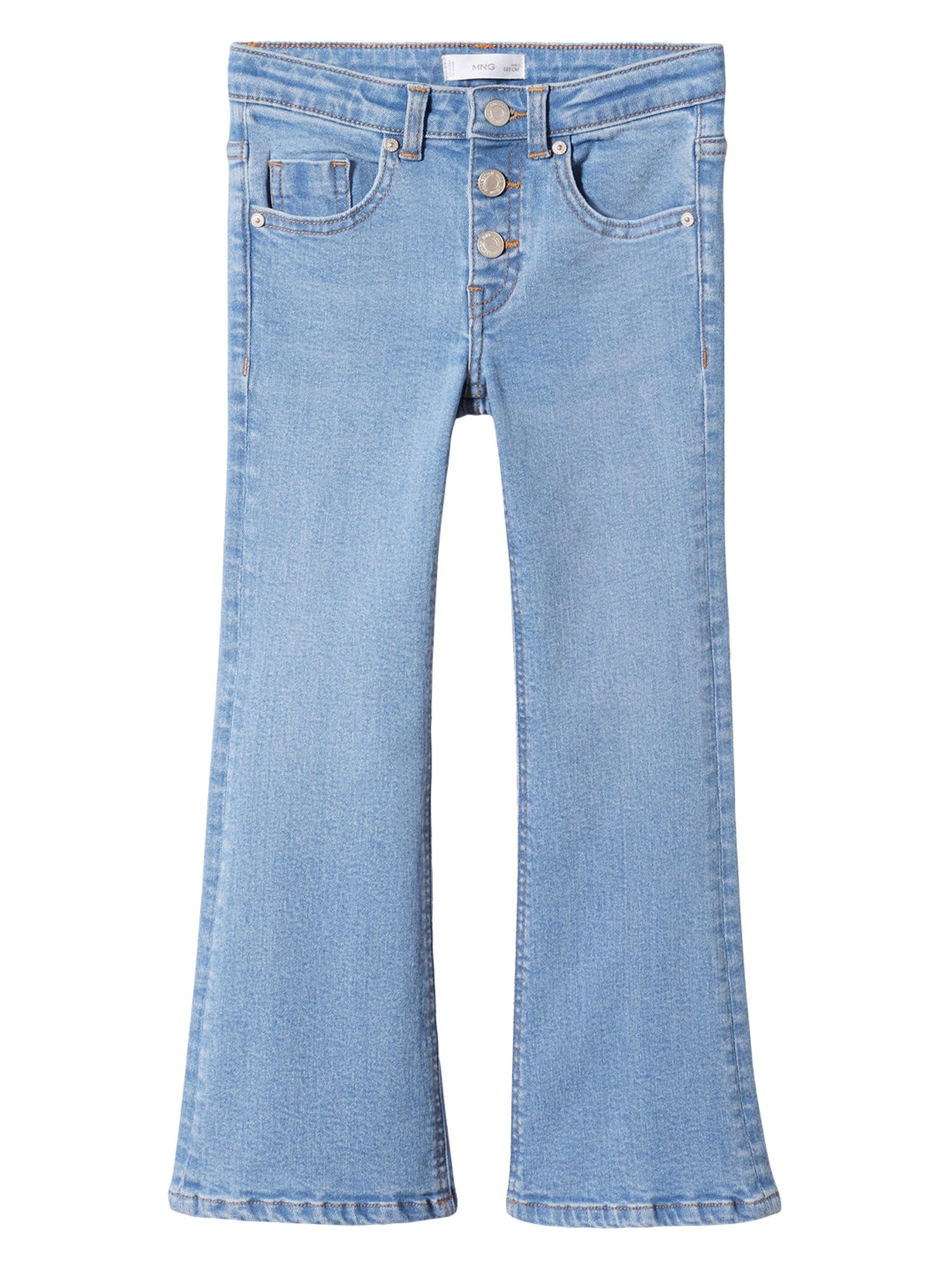 MANGO KIDS Kavbojke  moder denim