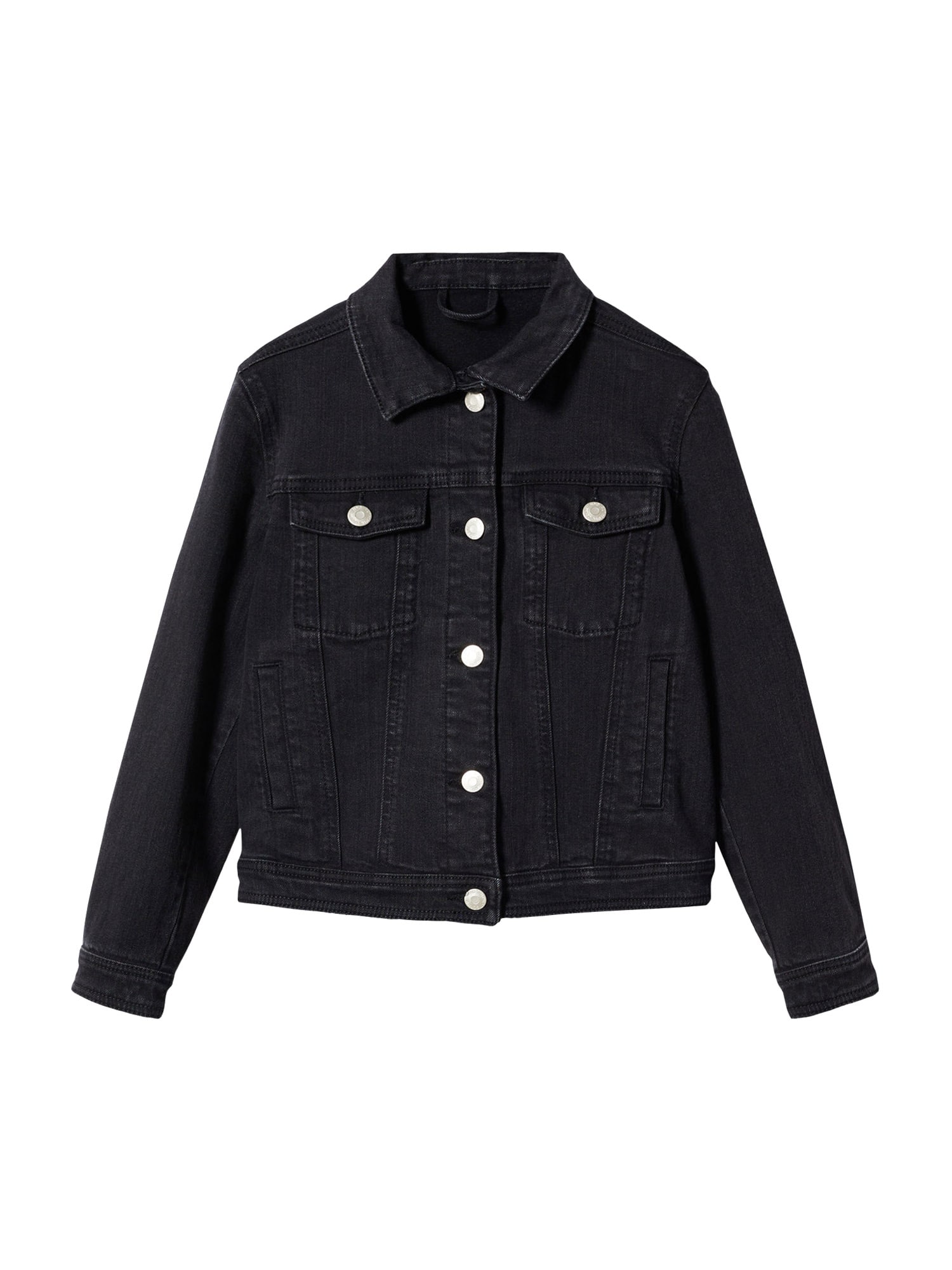 MANGO KIDS Prehodna jakna 'Allegra'  črn denim