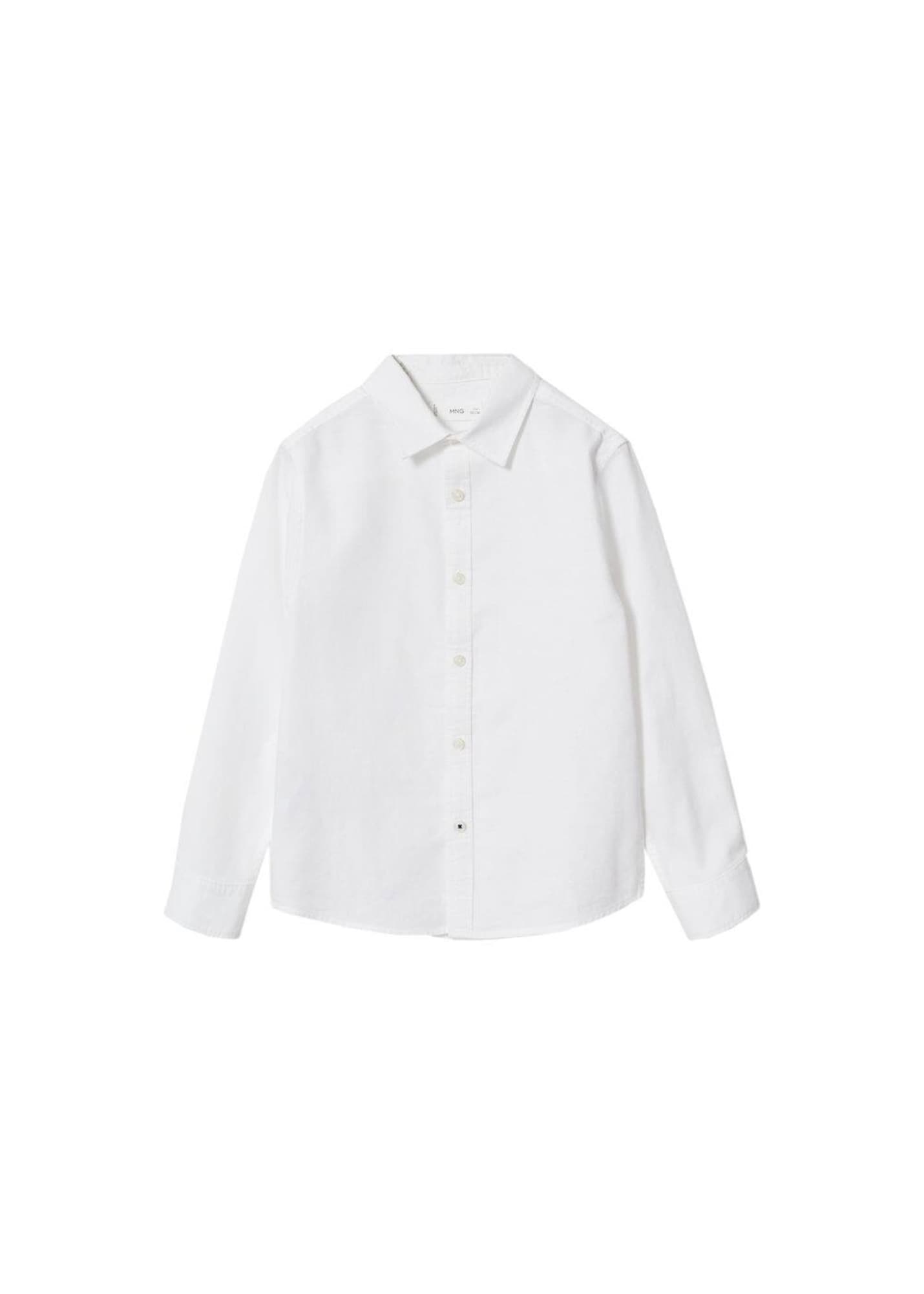 MANGO KIDS Srajca 'Oxford'  bela