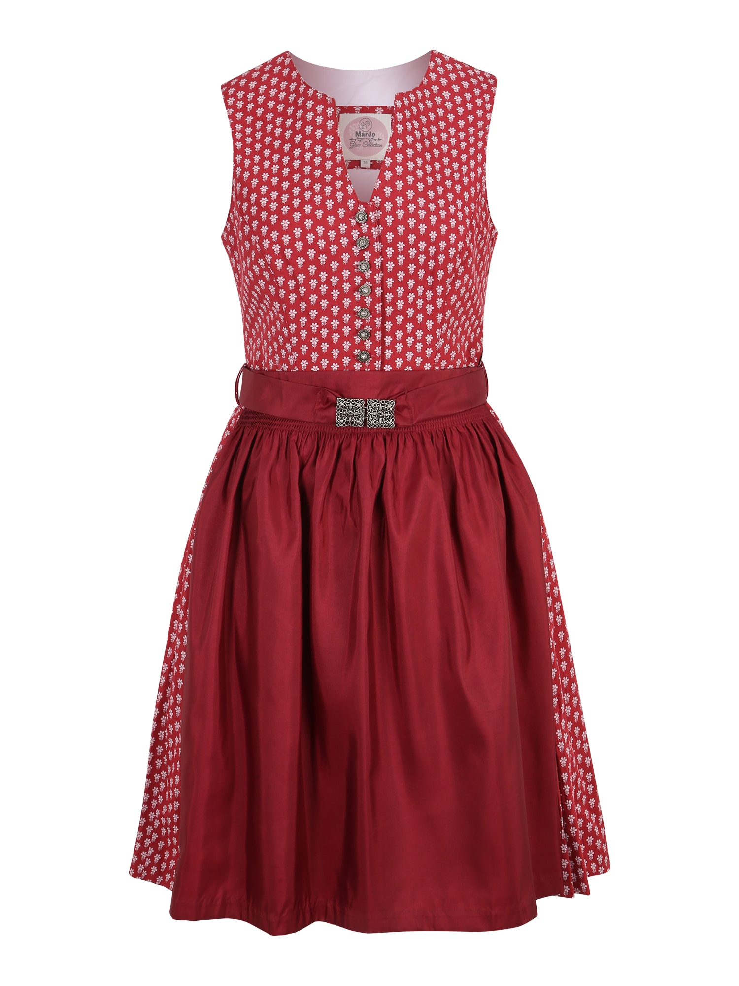 MARJO Dirndl 'Whitney'  roza / malina / vijolična