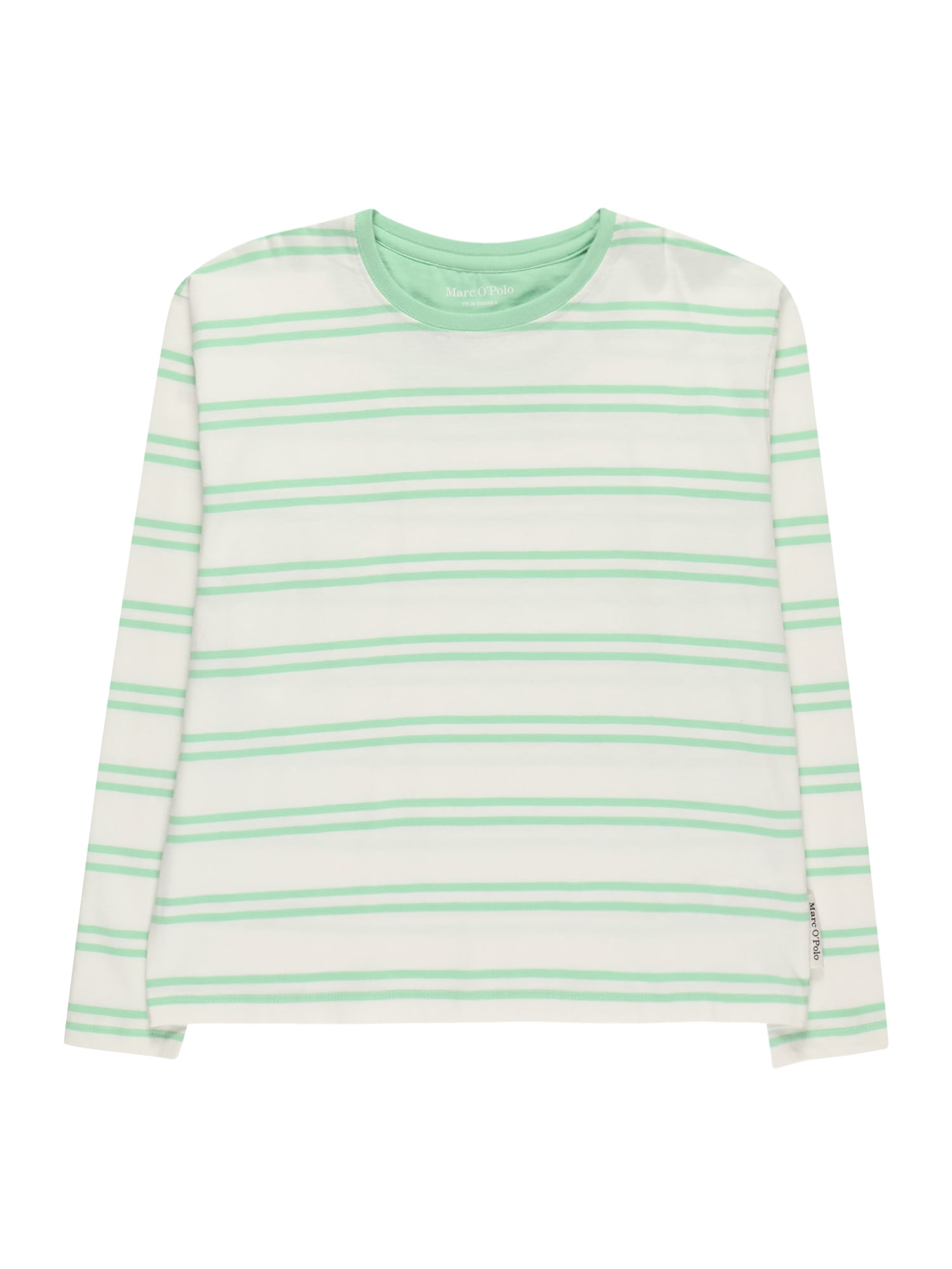 Marc O'Polo Junior Majica  kremna / svetlo zelena