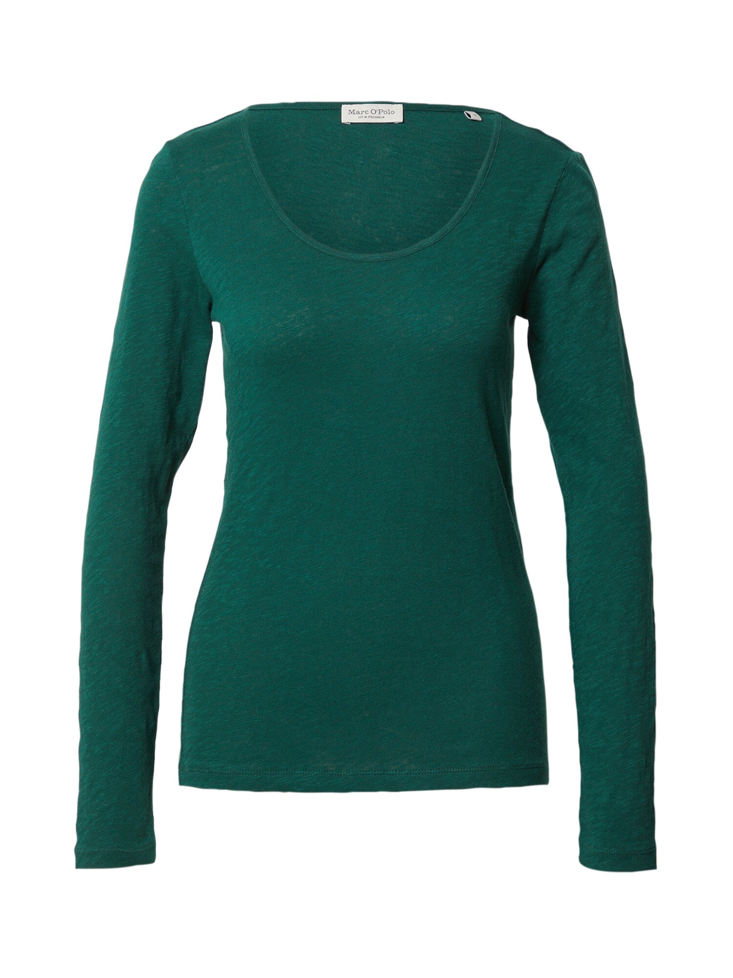 Marc O'Polo Majica  temno zelena / bela