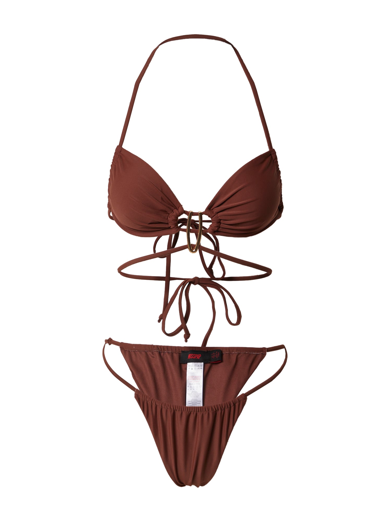 Misspap Bikini  rjava