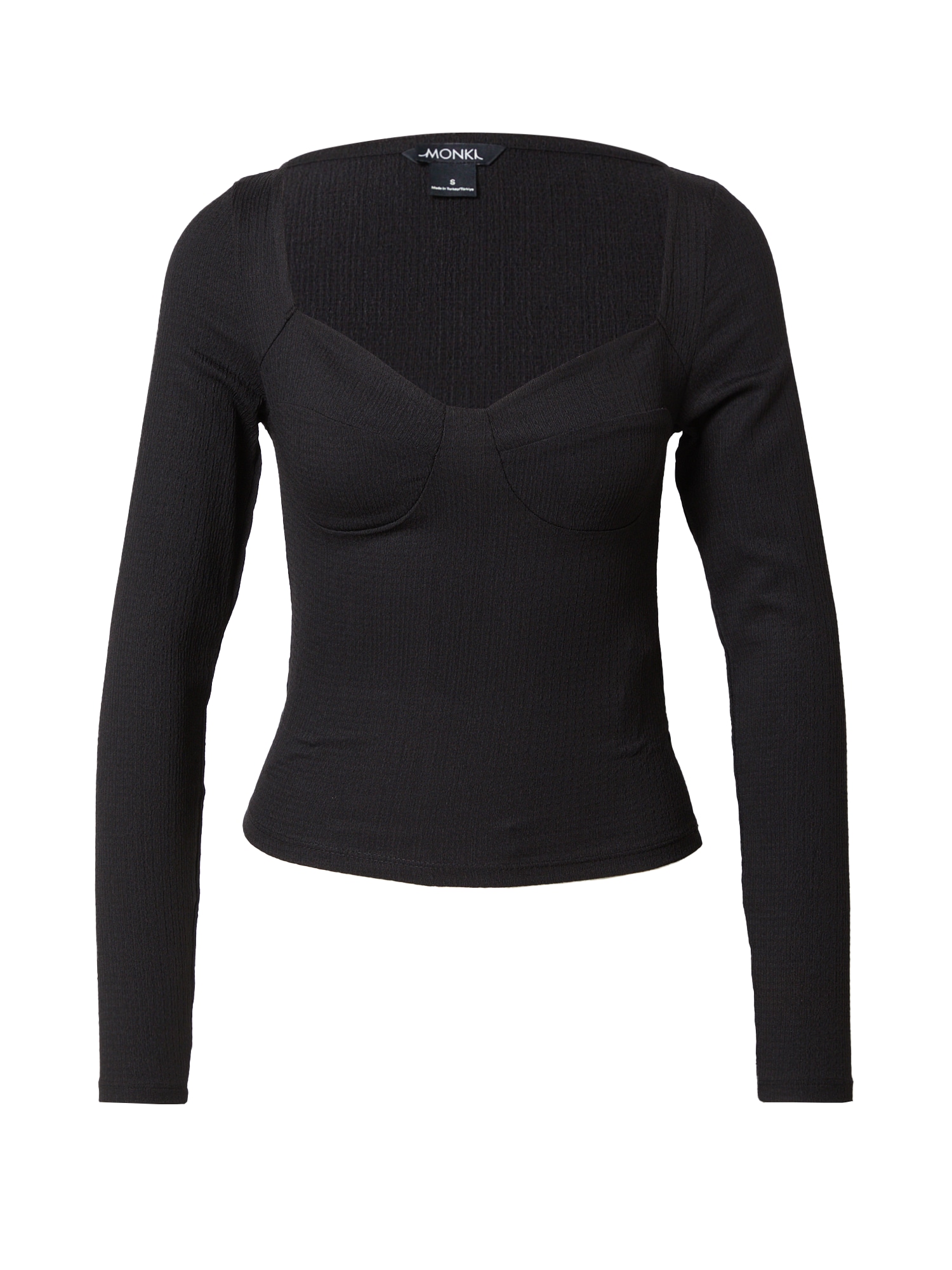 Monki Majica 'Martha ls'  črna