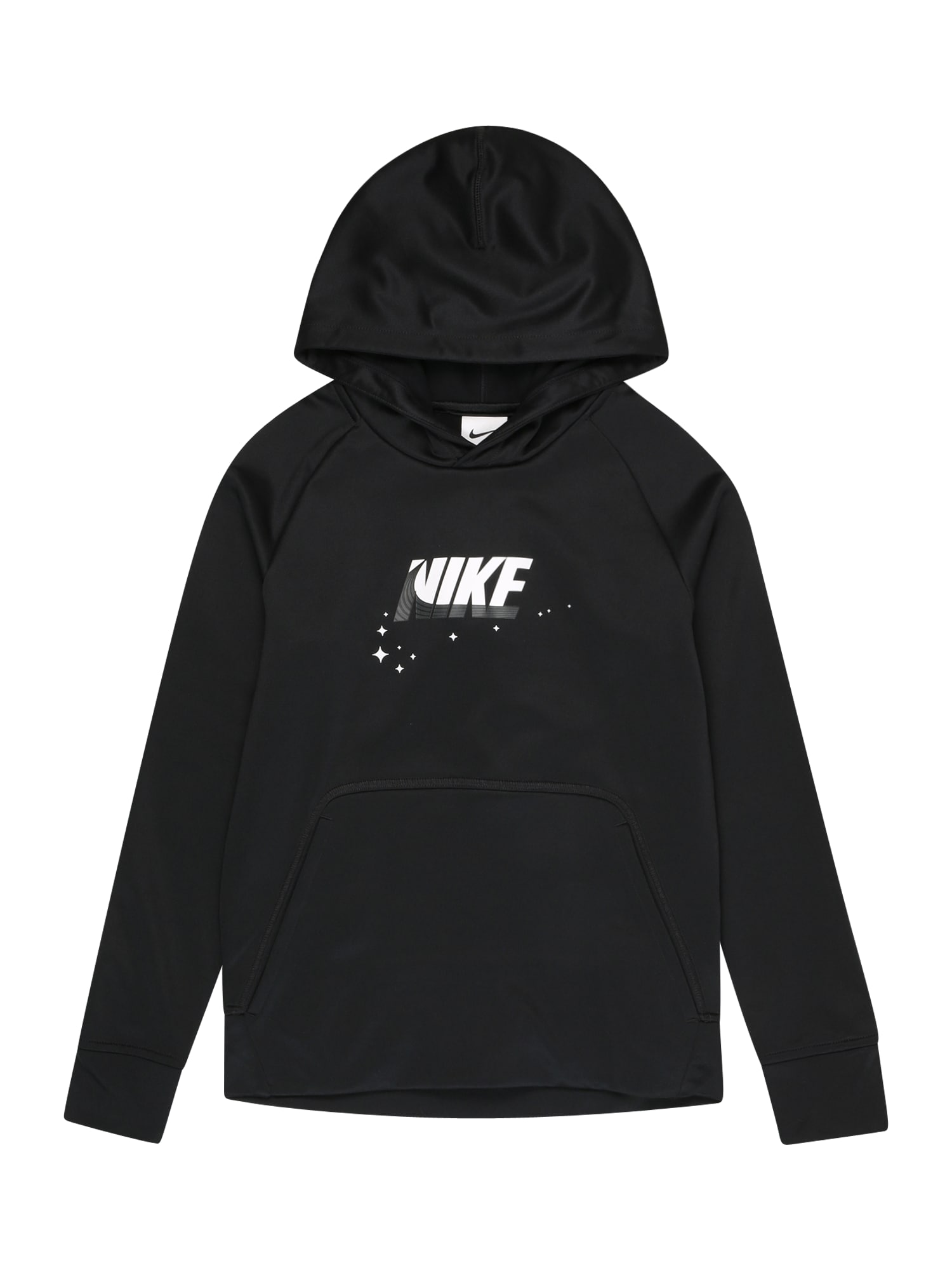 NIKE Športna majica  črna / off-bela