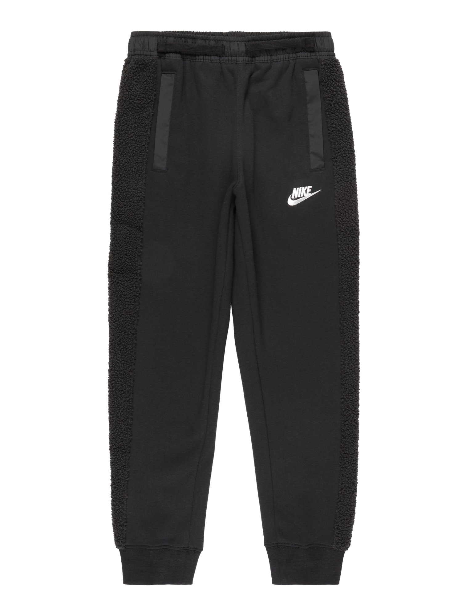 Nike Sportswear Hlače  črna / bela