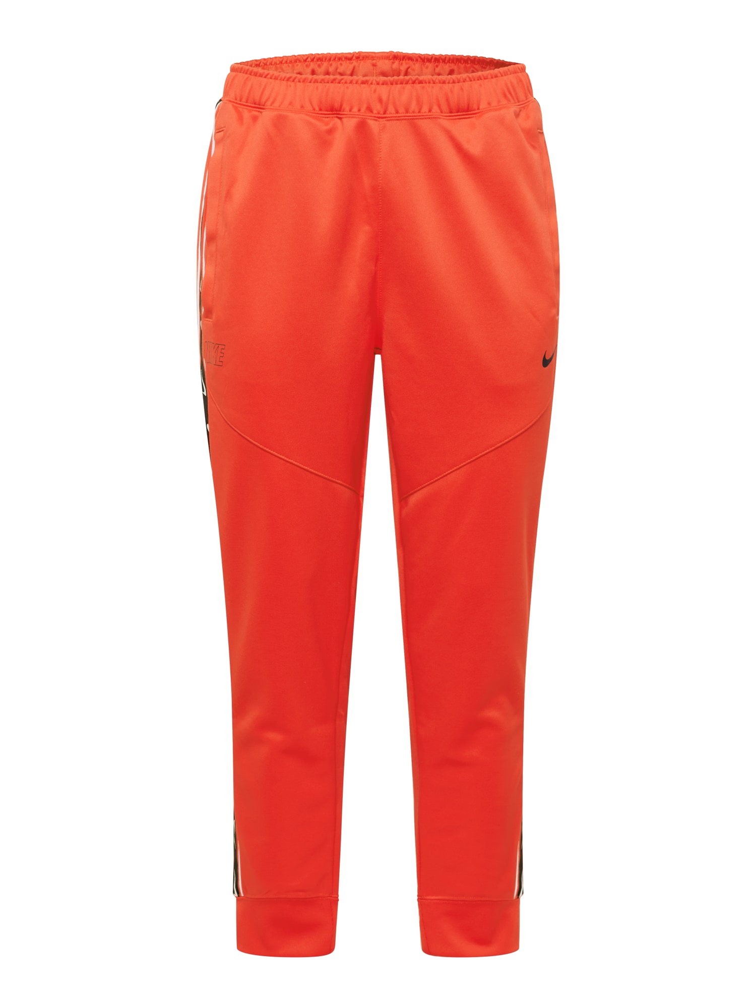 Nike Sportswear Hlače  ognjeno rdeča / črna / bela