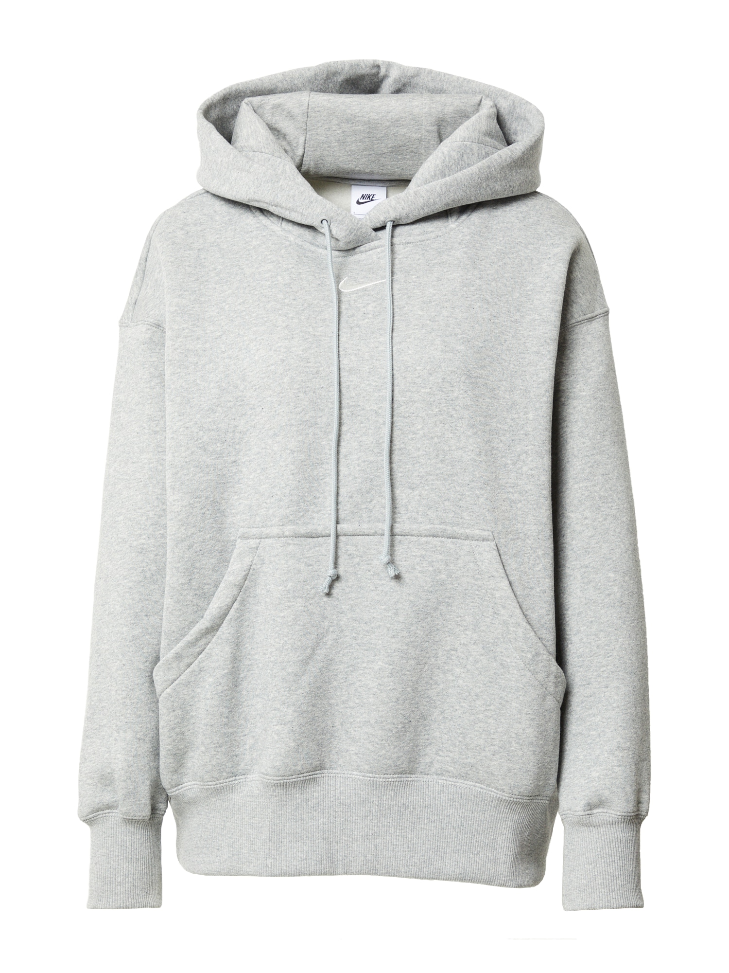 Nike Sportswear Majica  svetlo siva / bela
