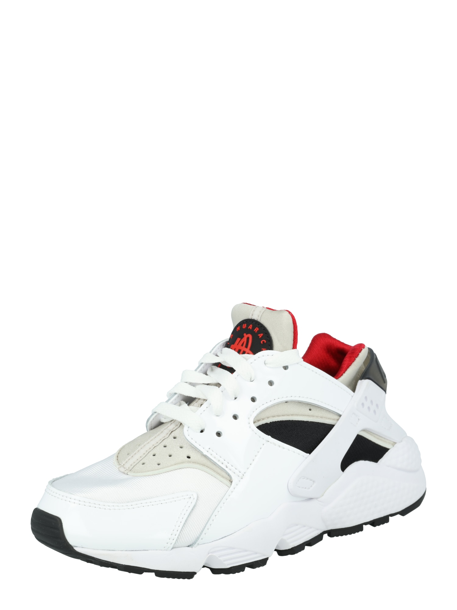 Nike Sportswear Nizke superge 'Air Huarache'  bež / rdeča / črna / bela