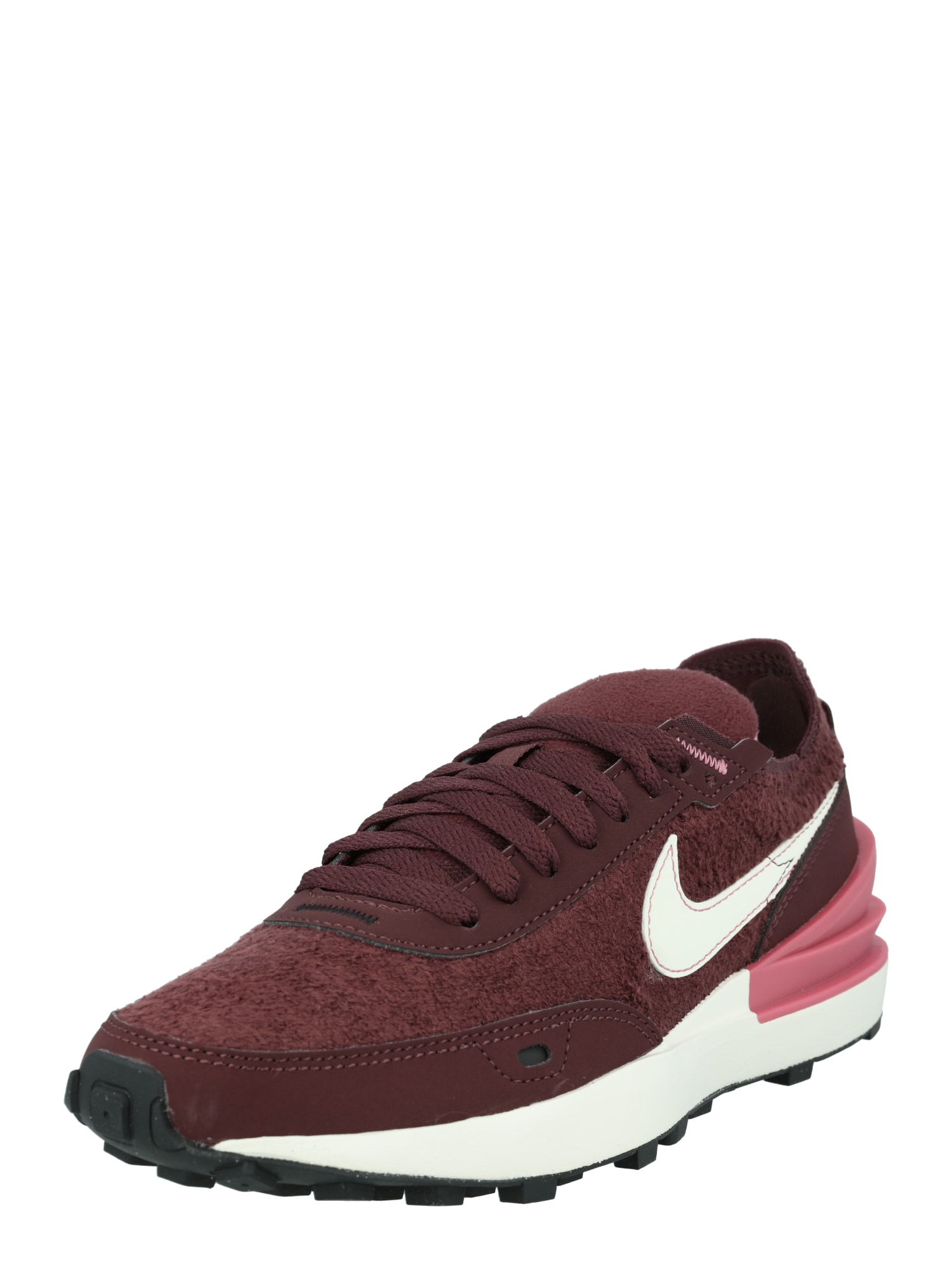 Nike Sportswear Nizke superge 'Waffle One SE'  burgund / bela