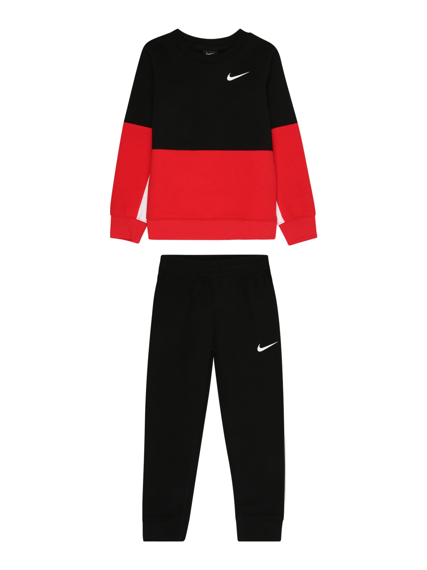 Nike Sportswear Trenirka za tek 'ROOKIE'  rdeča / črna / bela