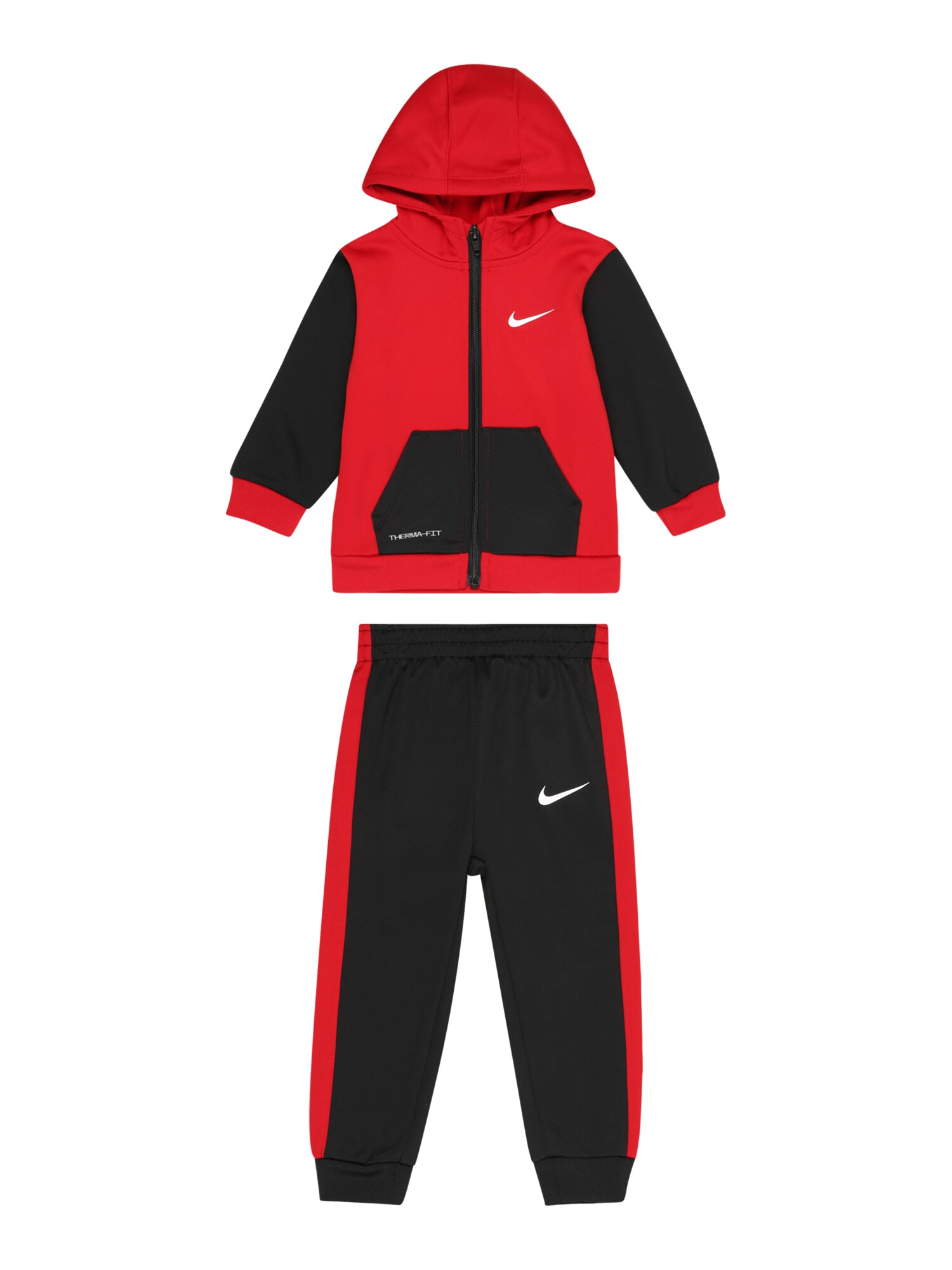 Nike Sportswear Trenirka za tek  rdeča / črna / bela