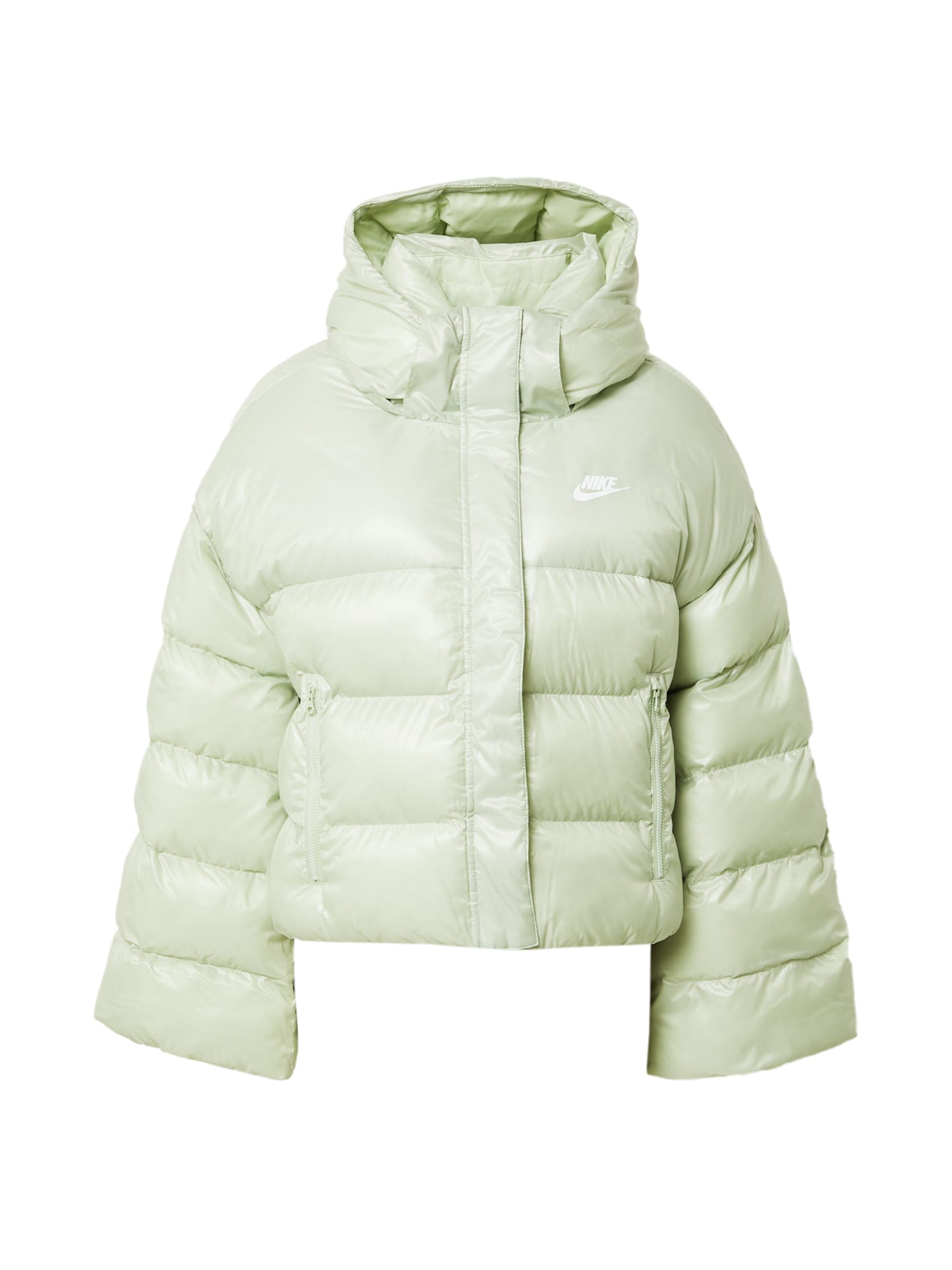 Nike Sportswear Zimska jakna  svetlo zelena / bela