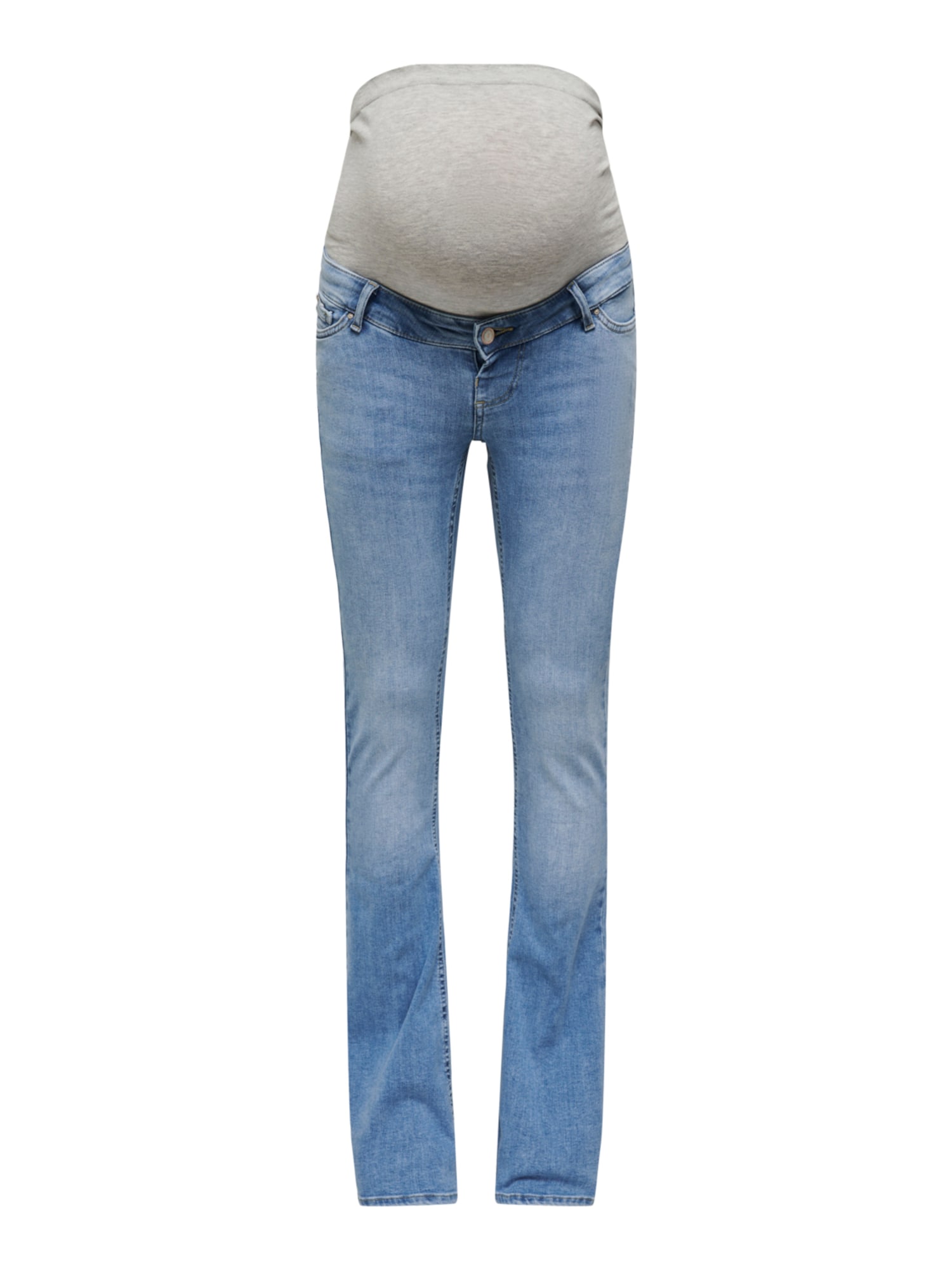 Only Maternity Kavbojke 'Blush'  moder denim / siva