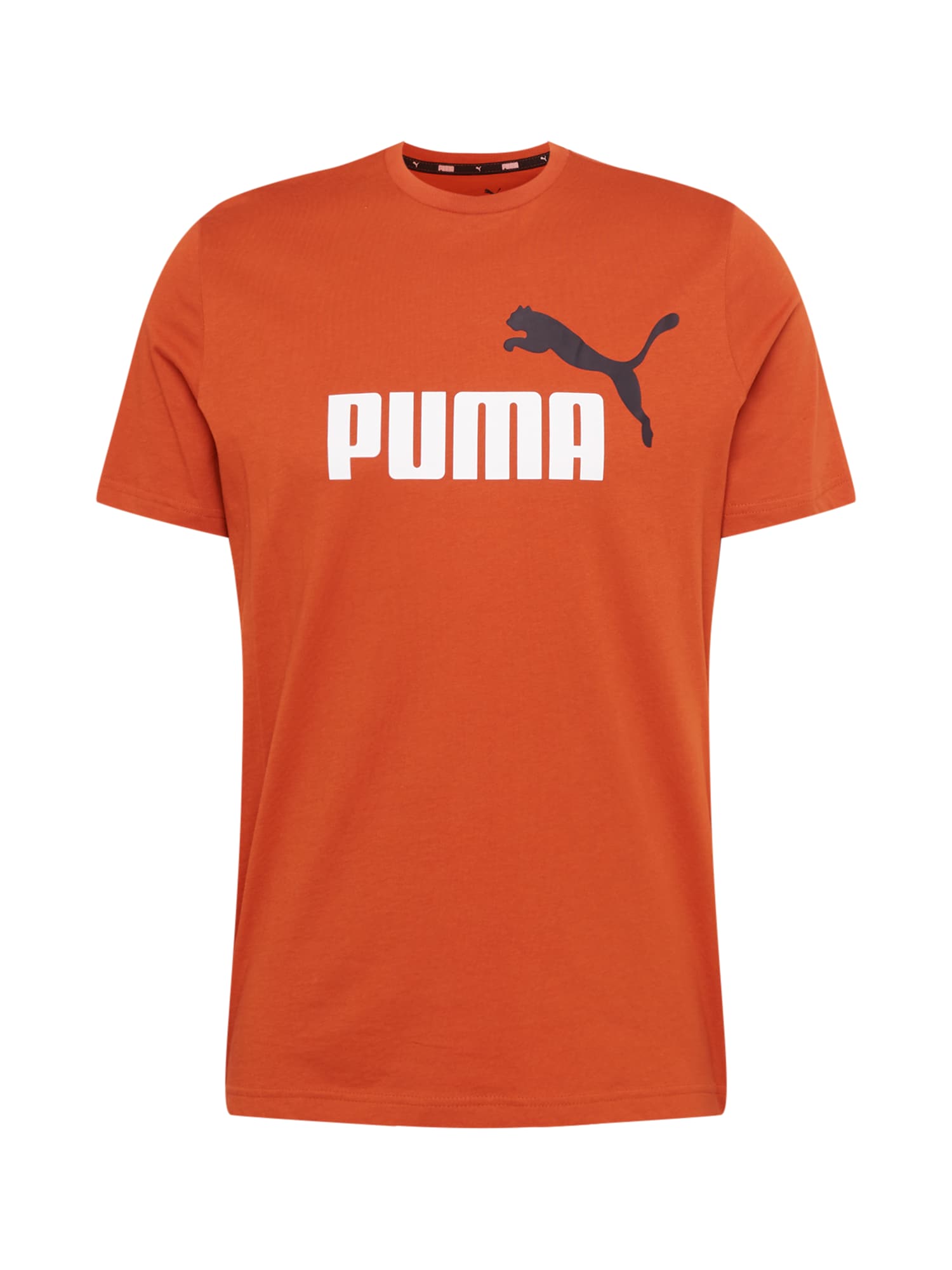 PUMA Funkcionalna majica  rjava / črna / bela