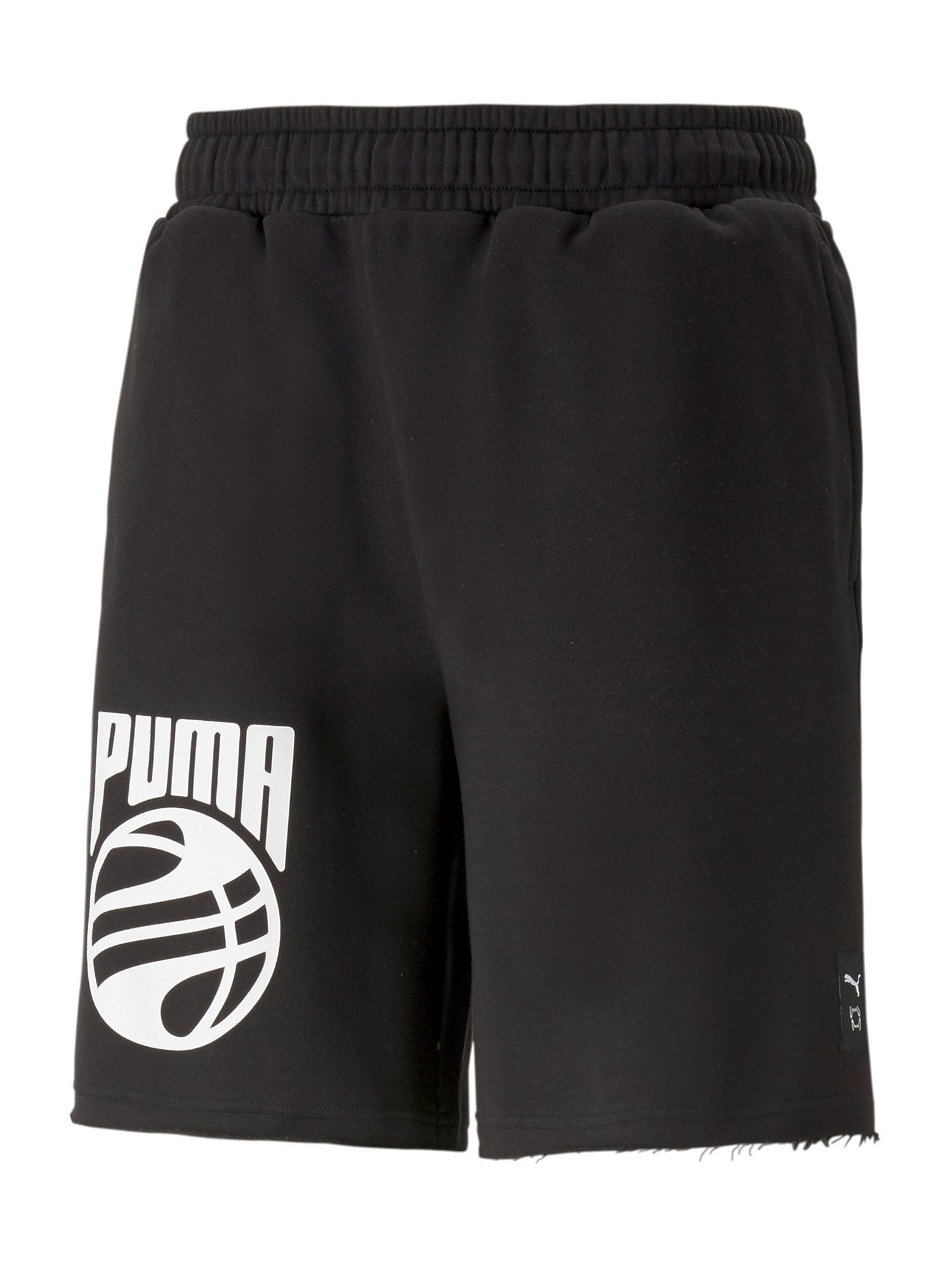 PUMA Športne hlače 'Posterize'  črna / bela