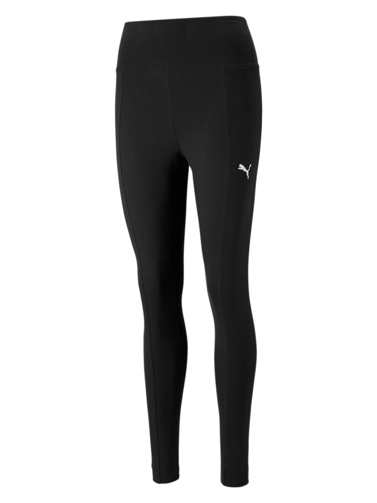 PUMA Športne hlače  črna / bela