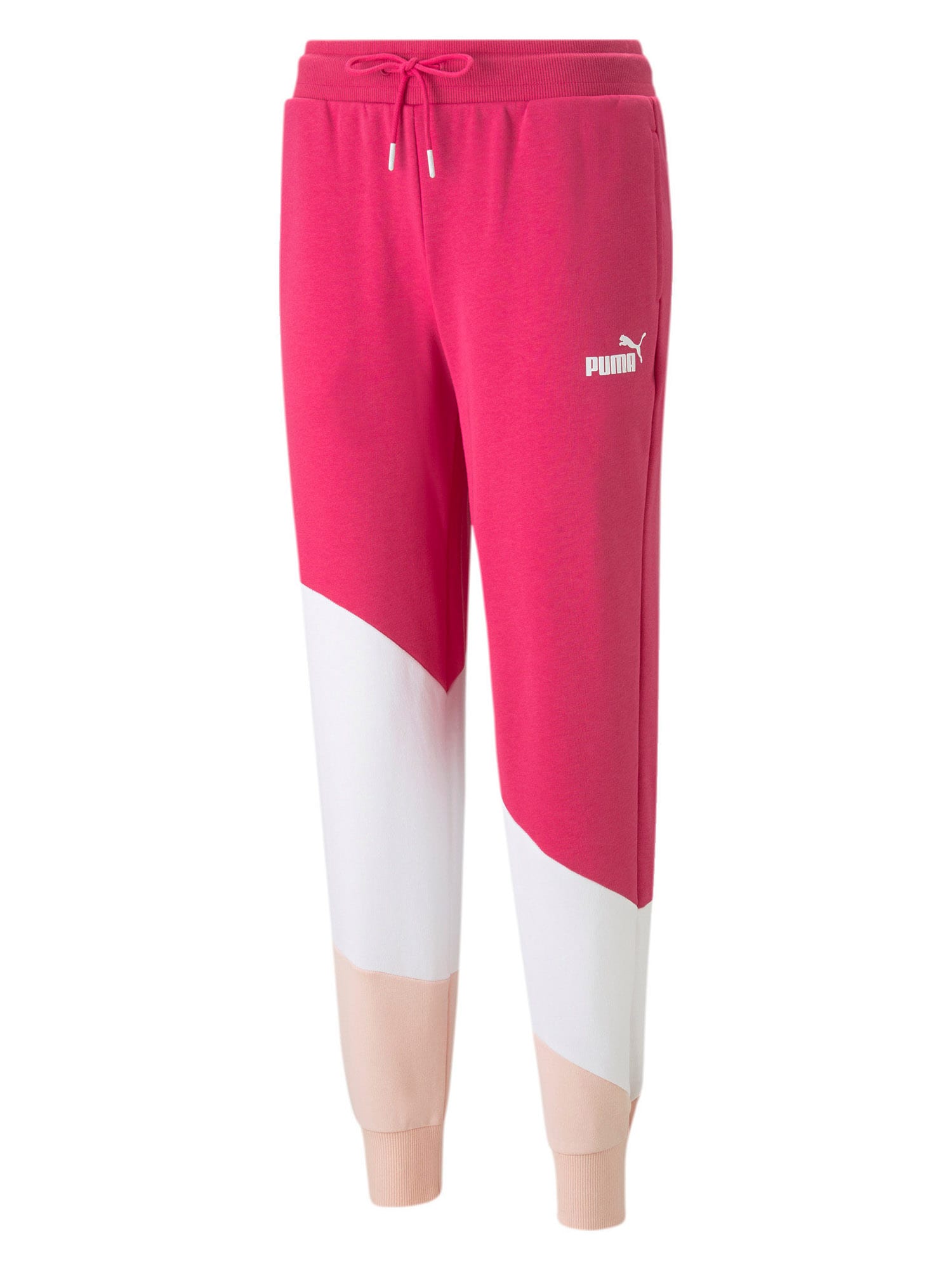 PUMA Športne hlače  pitaja / pastelno roza / bela
