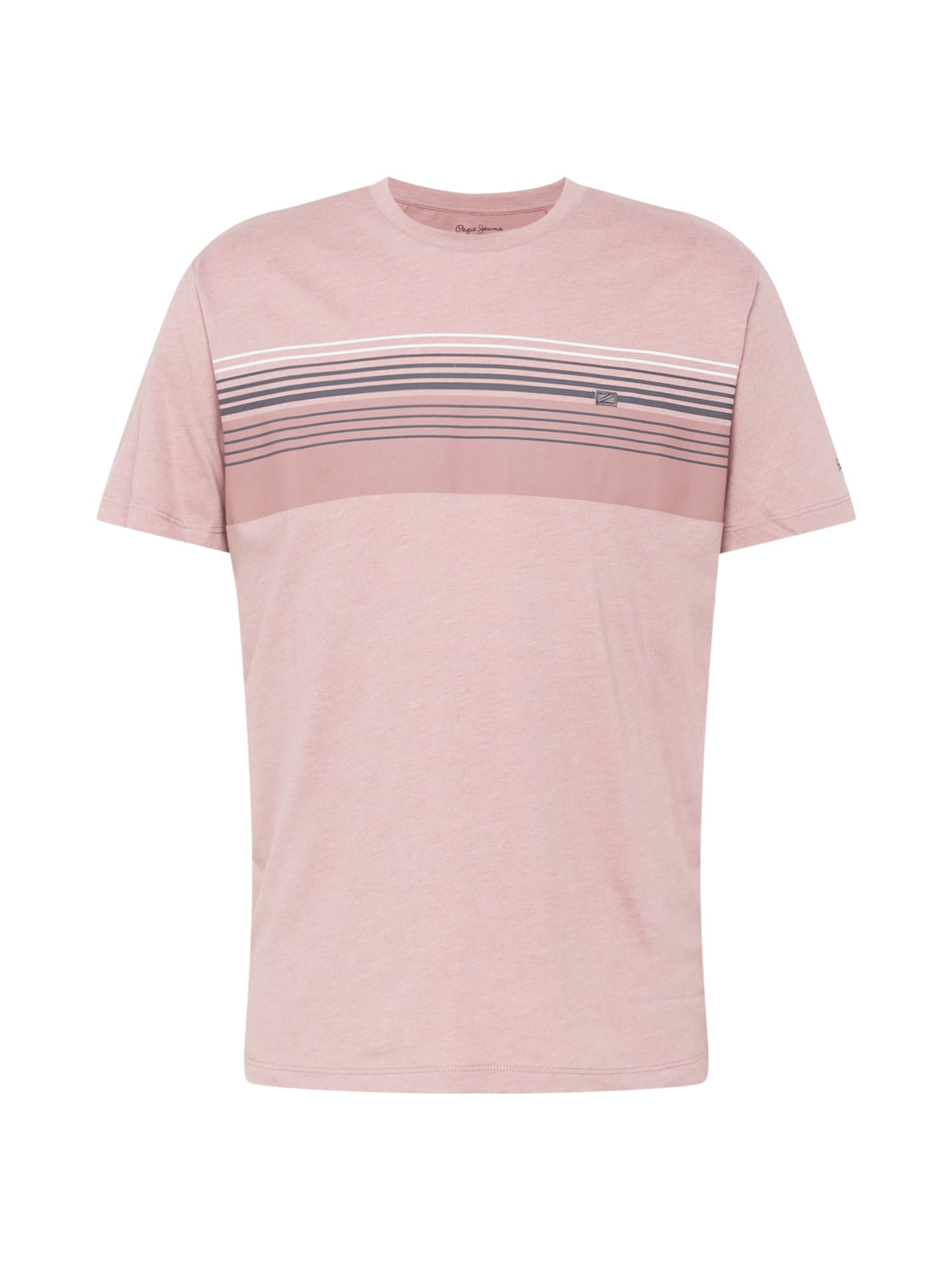 Pepe Jeans Majica 'CHARLIE'  temno siva / staro roza / svetlo roza / bela