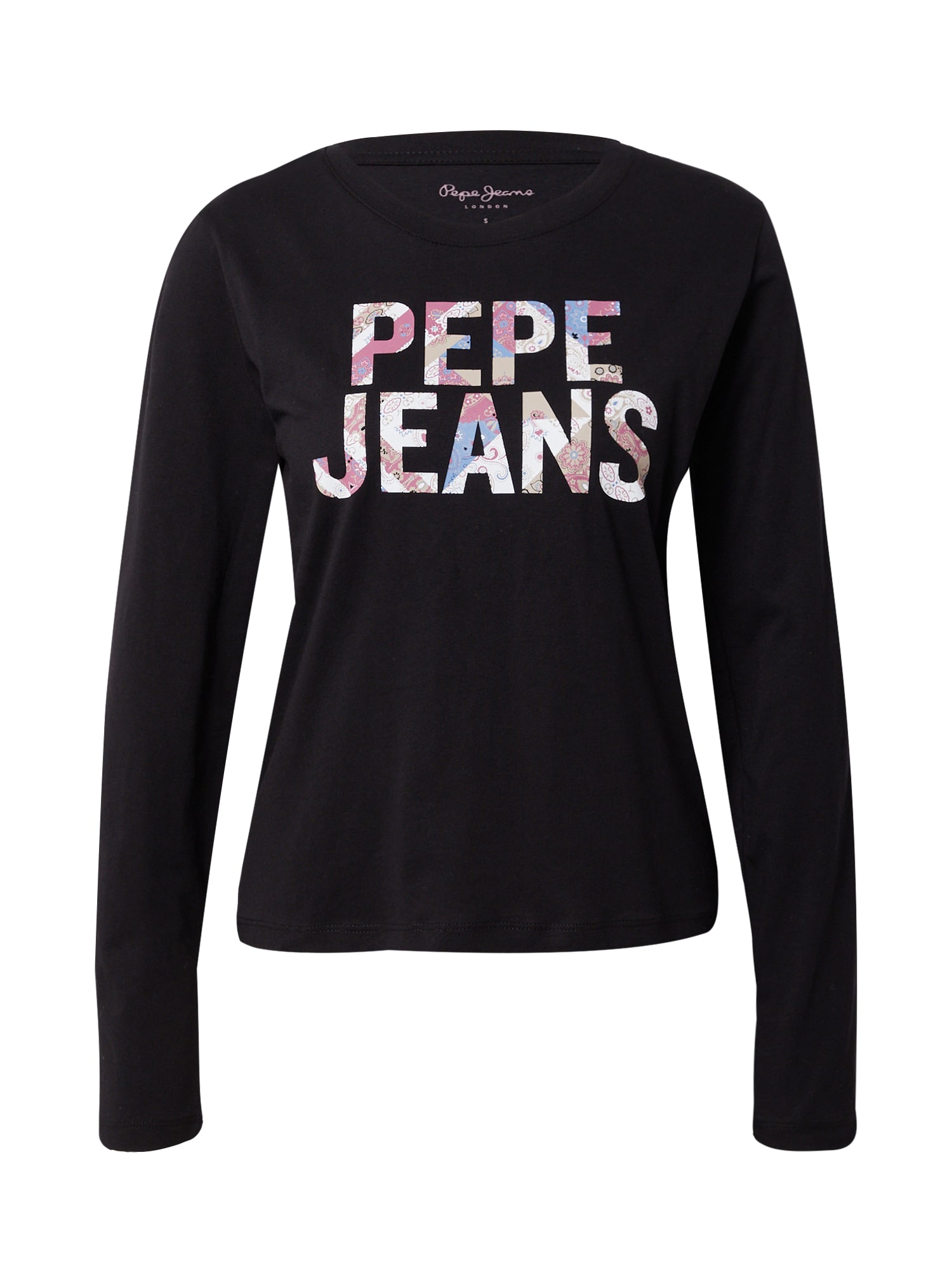 Pepe Jeans Majica 'LUNA'  modra / roza / črna / bela