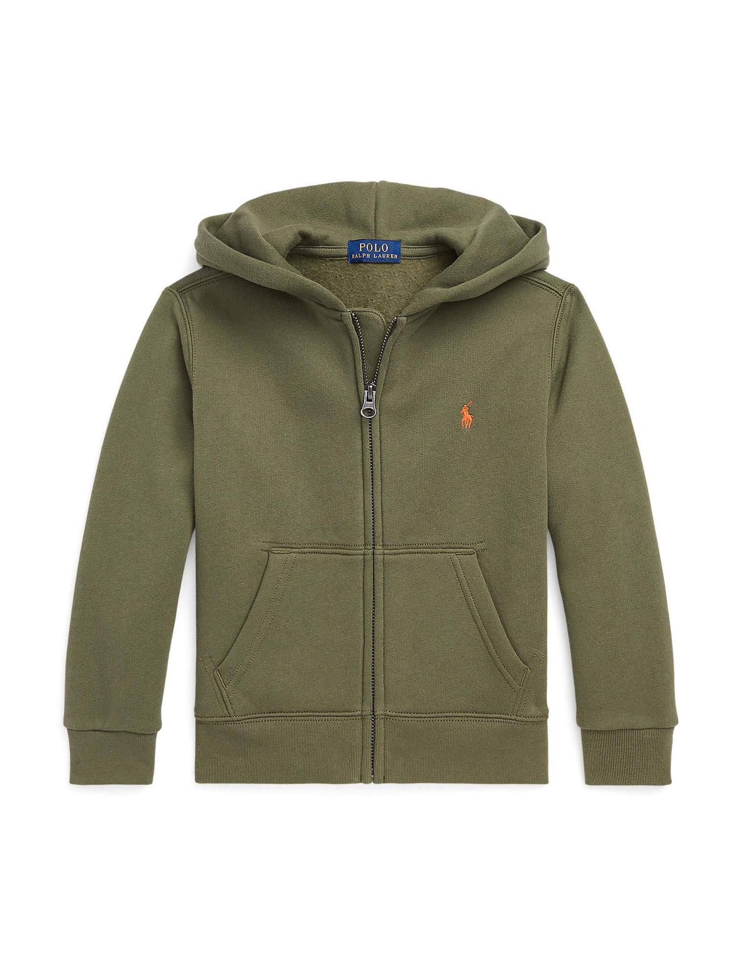Polo Ralph Lauren Jopa na zadrgo  oliva / oranžna