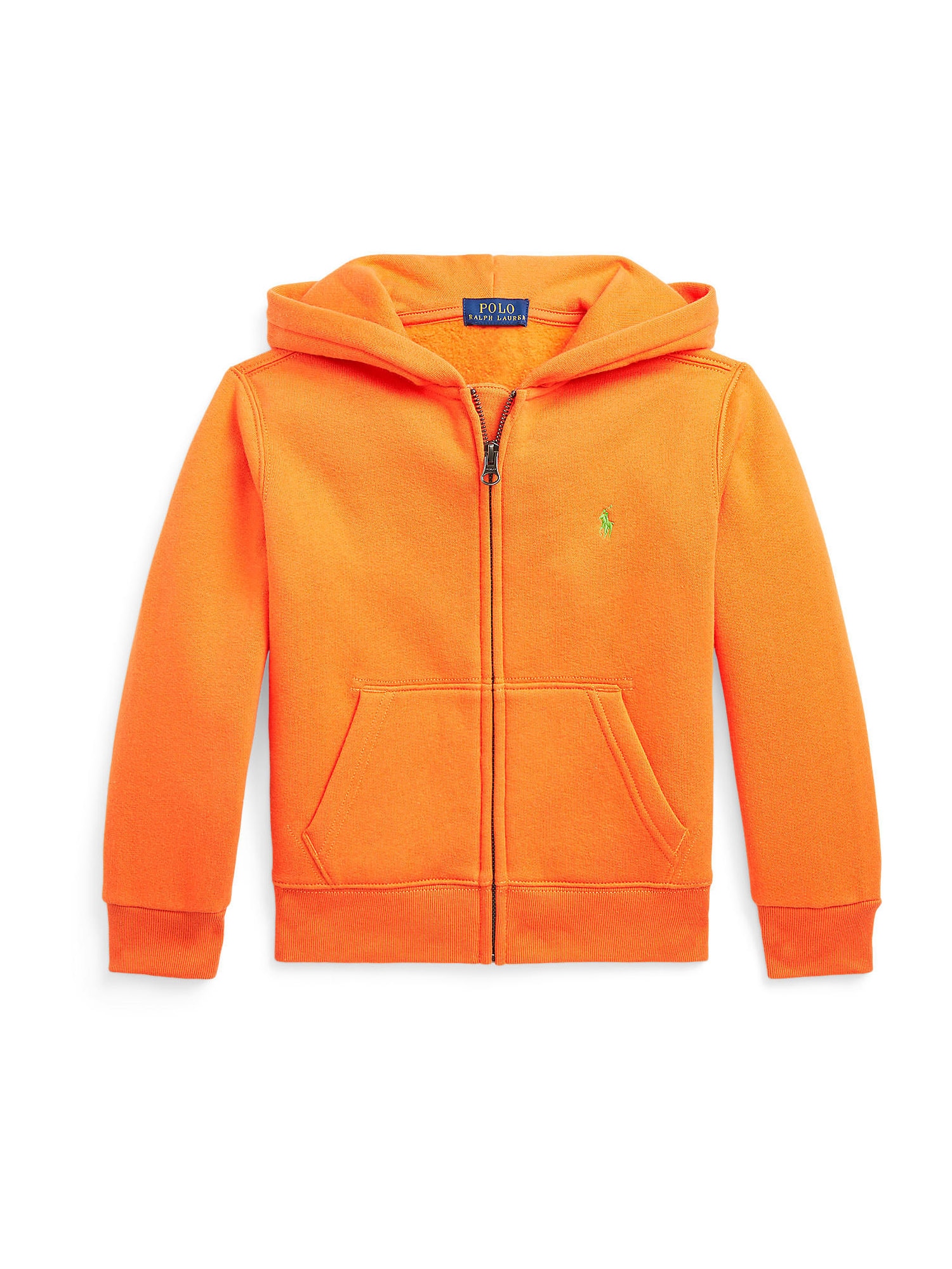 Polo Ralph Lauren Jopa na zadrgo  svetlo zelena / oranžna
