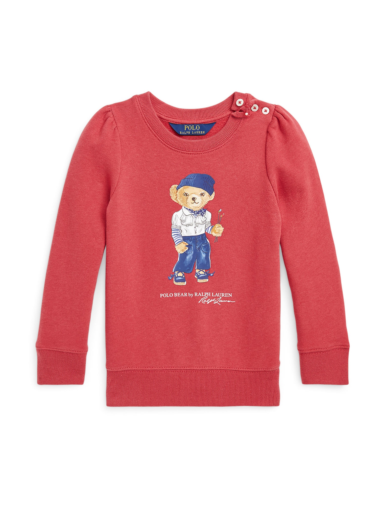 Polo Ralph Lauren Majica  bež / modra / rdeča / bela