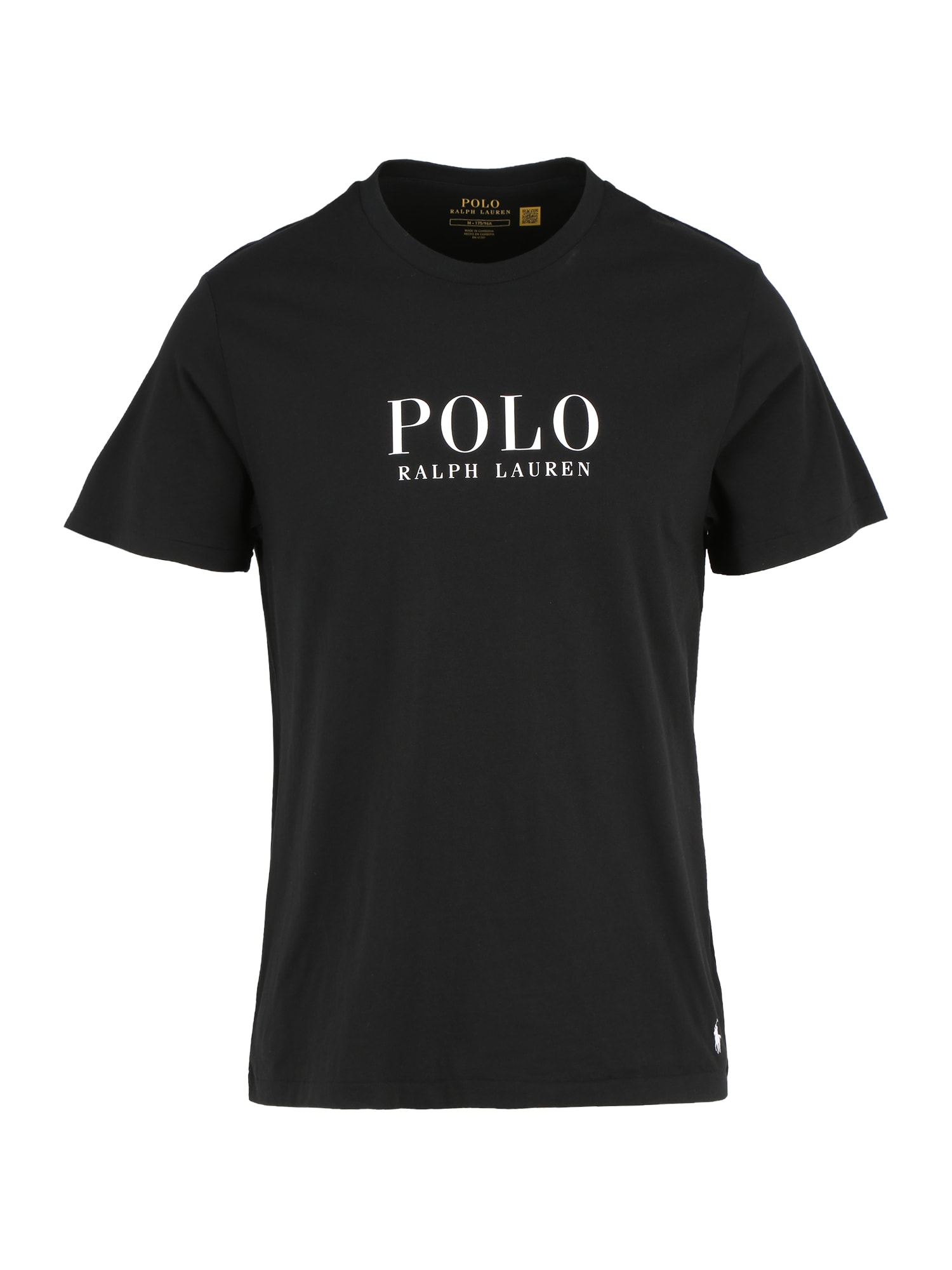 Polo Ralph Lauren Majica  črna / bela